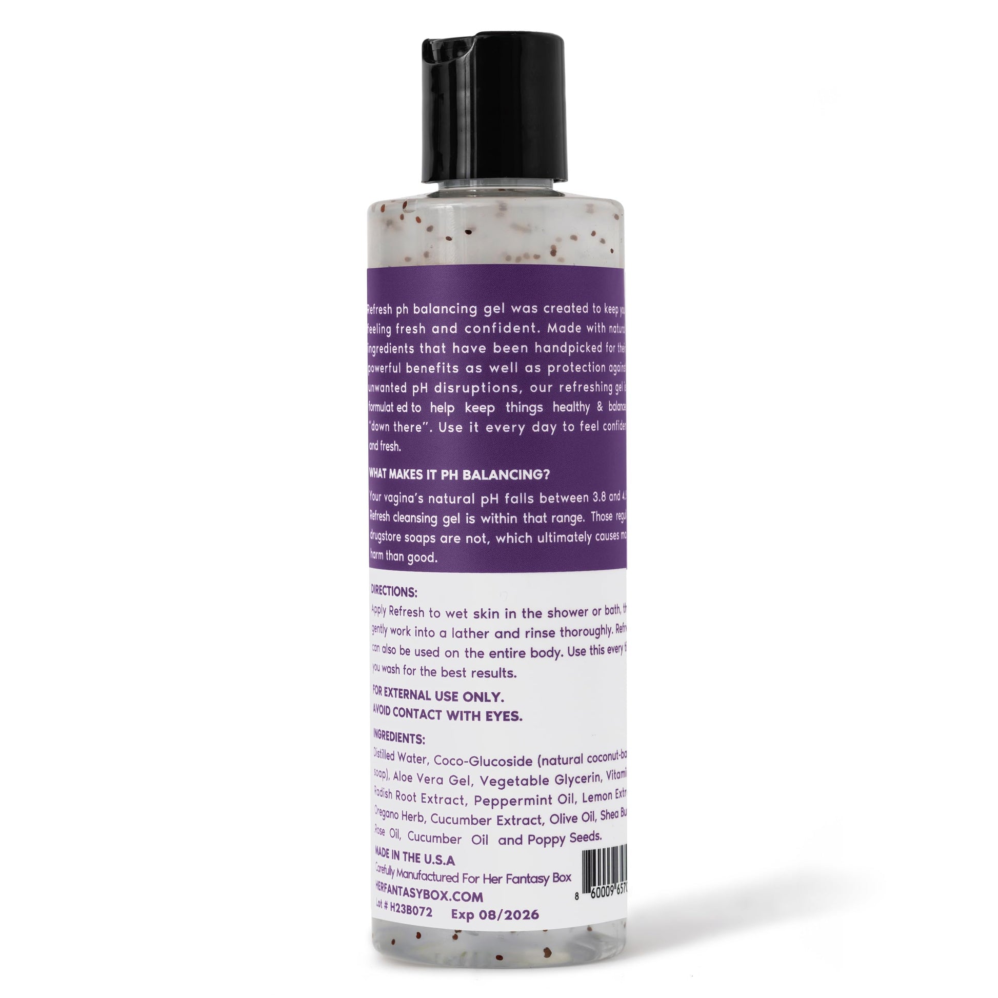 Her Fantasy Box | Refresh pH Balancing Shower Gel Natural Feminine Hygiene Solution Her Fantasy BoxAu supplements