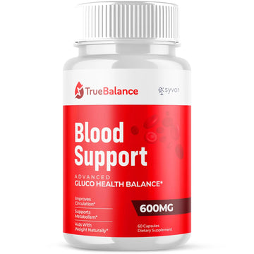 True Balance Capsules, Official TrueBalance Glycogen Support Pills with All Natural Ingredients, Advanced Formula Glyco Support Supplement with Maximum Strength Vitamins for Women & Men (60 Capsules) SyvorAu supplements