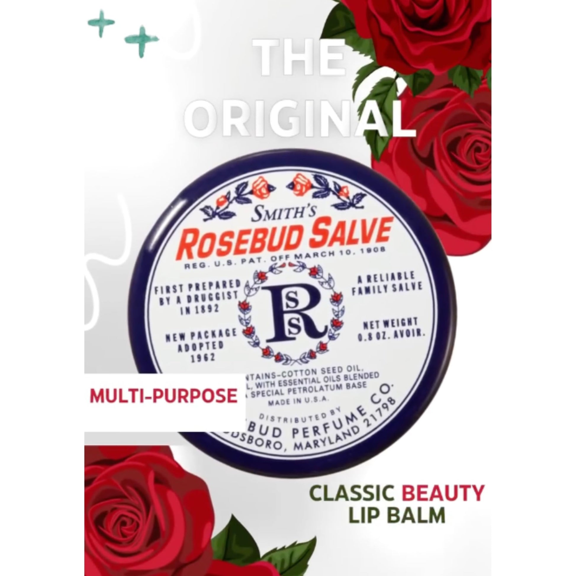 Smith's Rose Lip Balm Bulk- 3x0.5oz Premium All Purpose Lip Gloss Tubes & 3x0.8oz Lip Treatment Salve - Trio Lip Balm Tubes for Plump Lips & Cracked Skin Care - Christmas Gift Set, EBook GenericAu supplements