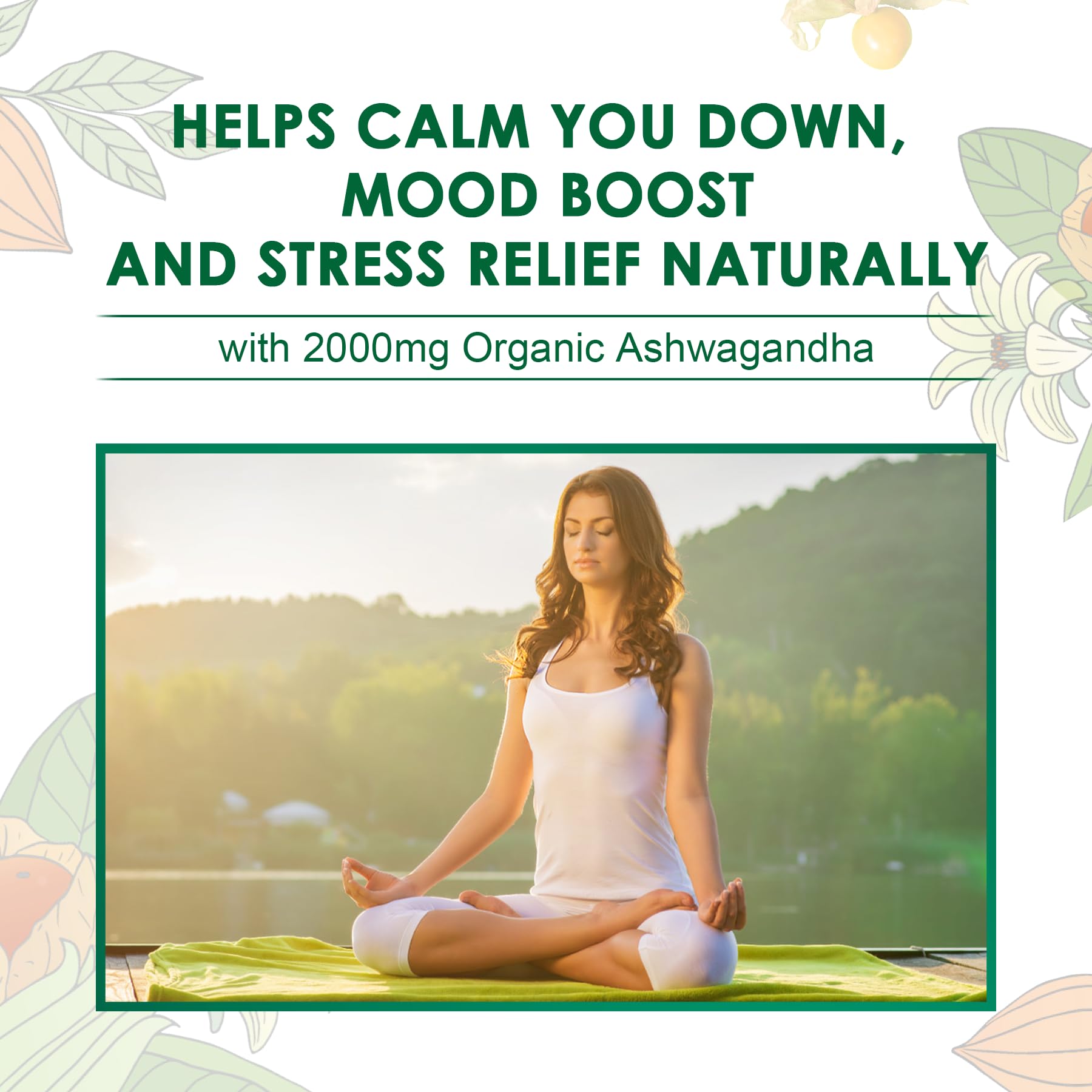 NEVISS Ashwagandha Gummies 2000mg, Feel Refreshed, Plus Proprietary Blend NEVISSAu supplements