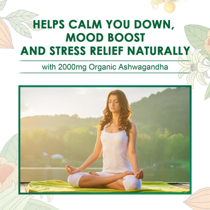NEVISS Ashwagandha Gummies 2000mg, Feel Refreshed, Plus Proprietary Blend NEVISSUS supplements