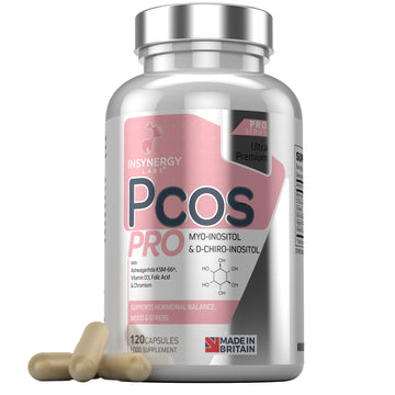 PCOS Pro - Ultra Premium Inositol PCOS Supplement (4X Extra Ingredients) Myo Inositol Insynergy LabsUS supplements