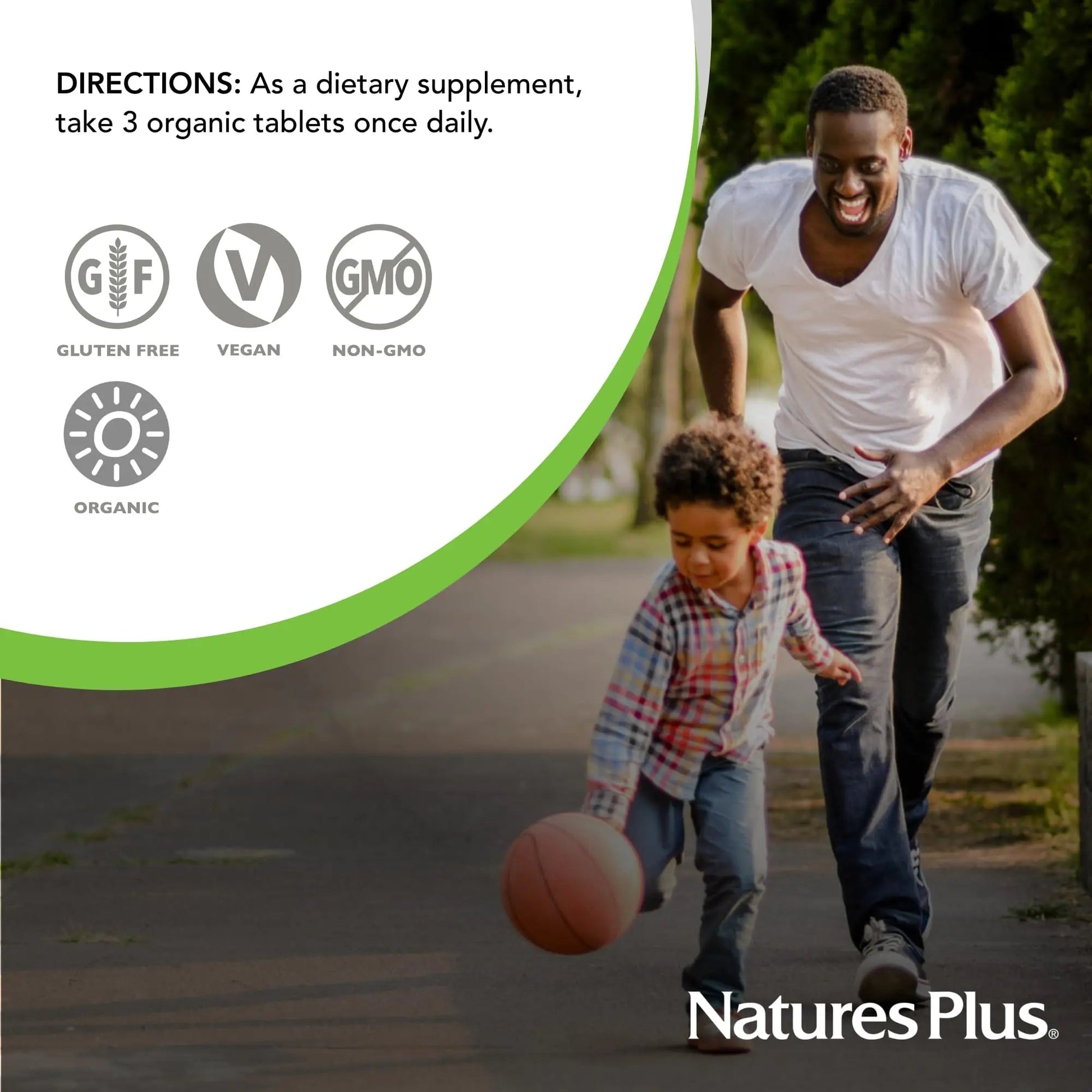 NaturesPlus Source of Life Garden Men’s Multivitamin - 90 Tablets - Supports Energy & Healthy Immune System Nature's PlusAu supplements