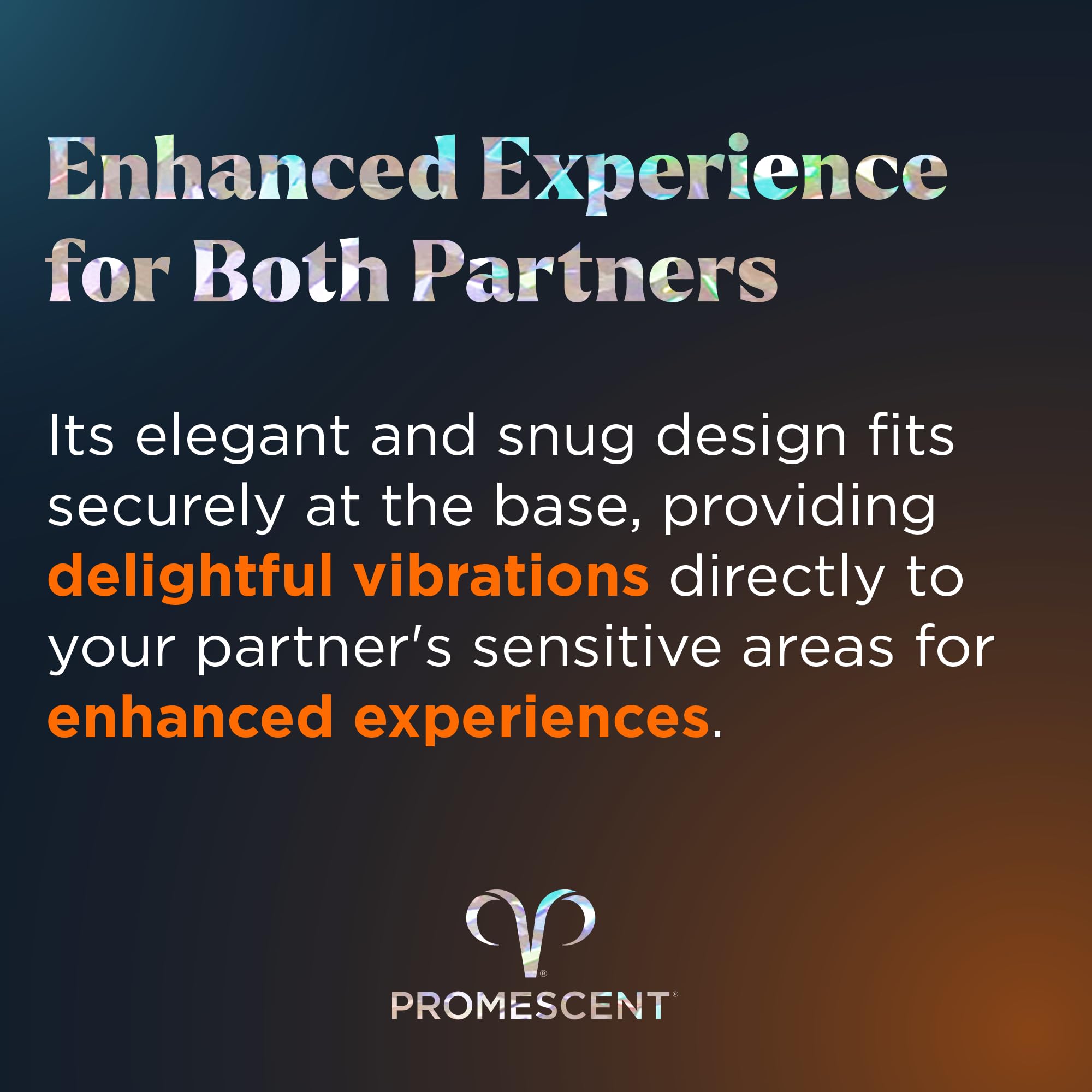 Promescent Cock Ring with 9 Vibrating Intensities, Sex Toys for Men, Penis Ring Vibrator for Better Erections, Silicone Sex Toy, Clitoral Stimulator for her, Intimate Couples Toys PromescentAu supplements