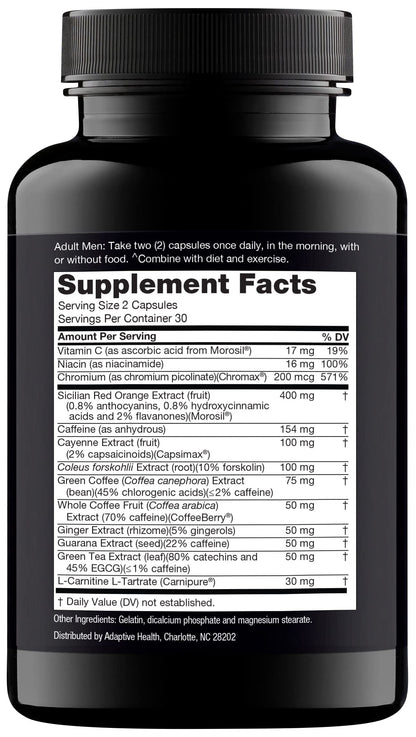 Nugenix Thermo - Thermogenic Fat Supplement Pills for Men, Extreme Metabolic Accelerator, 60 Count NugenixUS supplements