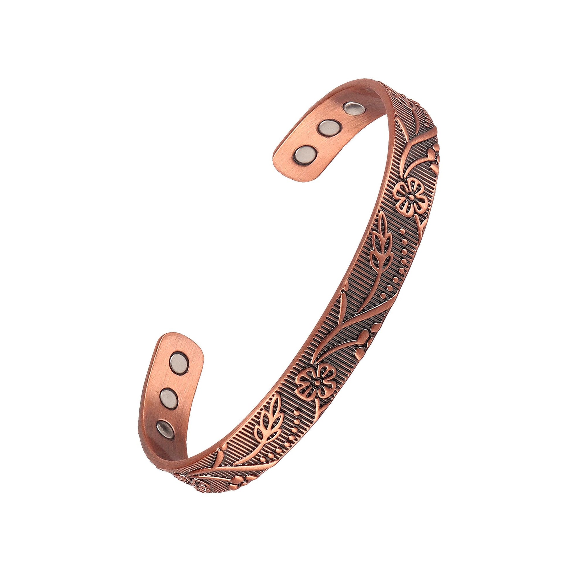 FASCIO Copper Bracelets and Copper Ring for Women Men,Adjustable Magnetic Lymphatic FASCIOAu supplements