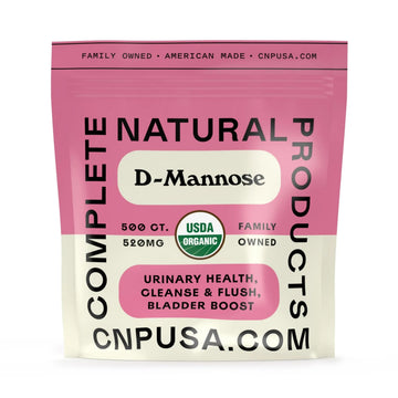 D Mannose 520mg Capsules - Organic D Mannose Supplement for UT Support, Urinary Tract Bladder Health Pills, Plant Based Formula, Vegan Non GMO, No Fillers, 500 Capsule Count Made USA Certified Kosher Complete Natural ProductsAu supplements