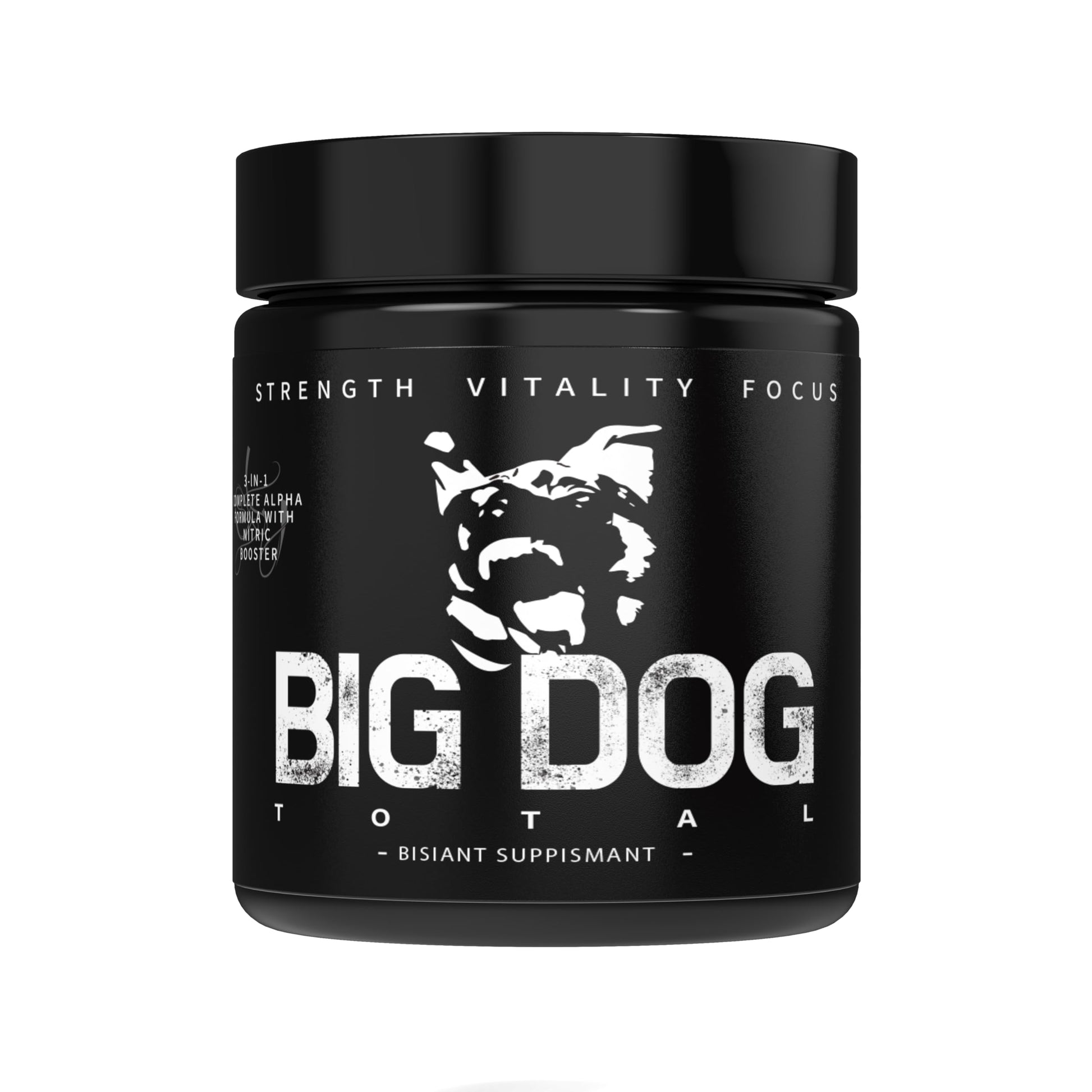 Big Dog Total Male 3-in-1 Total Alpha Blend Men’s Must-Have, Non-GMO - Natural Energy & Endurance Support, 60 Count (Big Dog Total - 1Pcs) FMRFMRAu supplements
