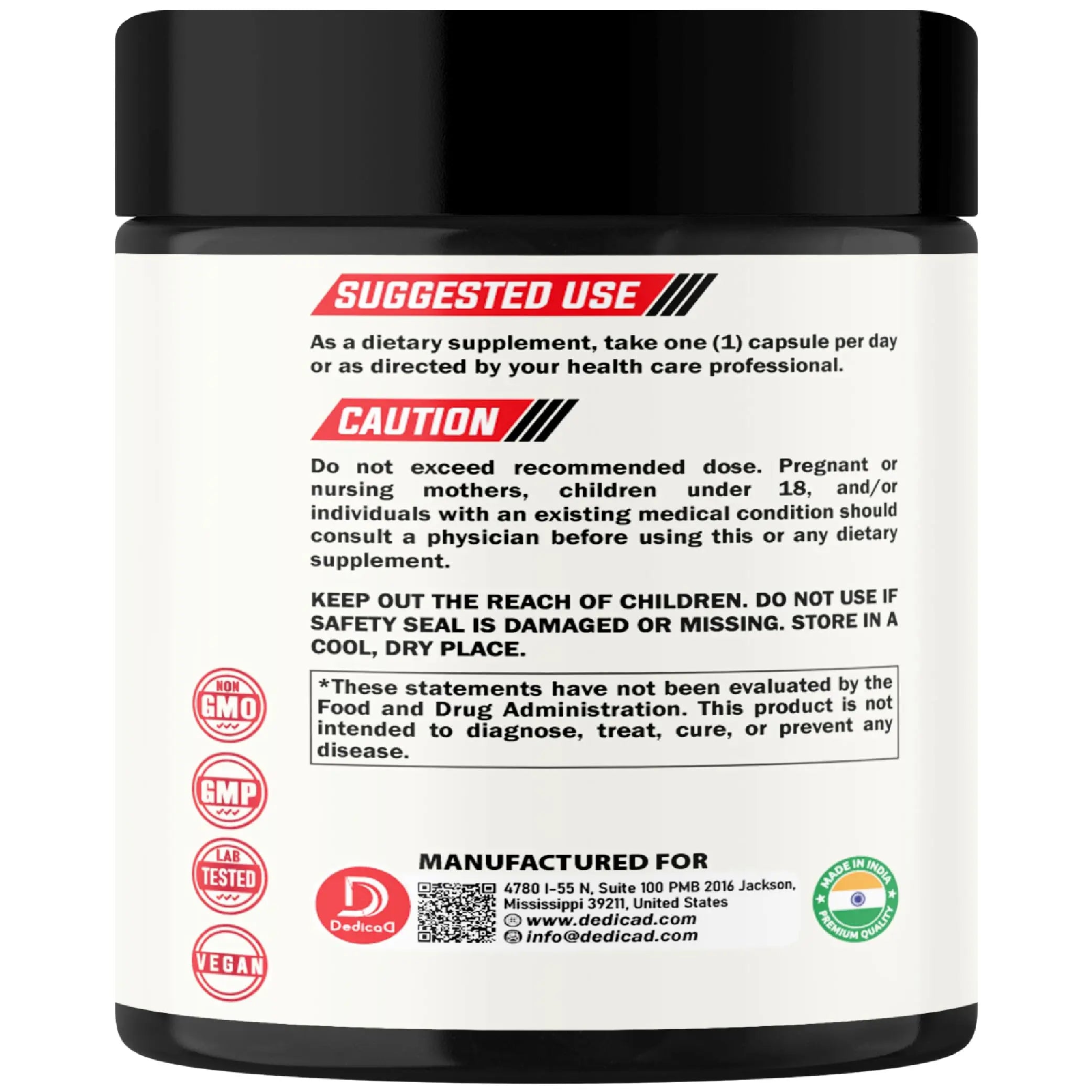 DEDICAD 11in1 Graviola Soursop Capsules - Blended with Elderberry, Turmeric, Ginger, Milk Thistle, Cranberry & More - Support Positive Mood, Immune System & Body Management DEDICADnz supplements