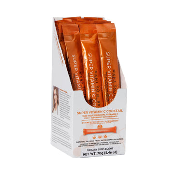 DR. NIGMA Super Vitamin C Cocktail Powder | Science-Based Beauty and Wellness | Powerful Combo of Vital Nutrients to Support Optimal Health and Vitality | 14 Servings | 2.46 oz DR. NIGMAAu supplements