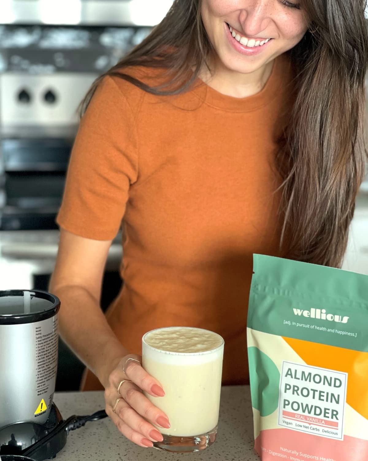 wellious – Clean Vegan Protein Powder – for Gut Health, Plant Based, Keto Friendly, No Sodium welliousAu supplements