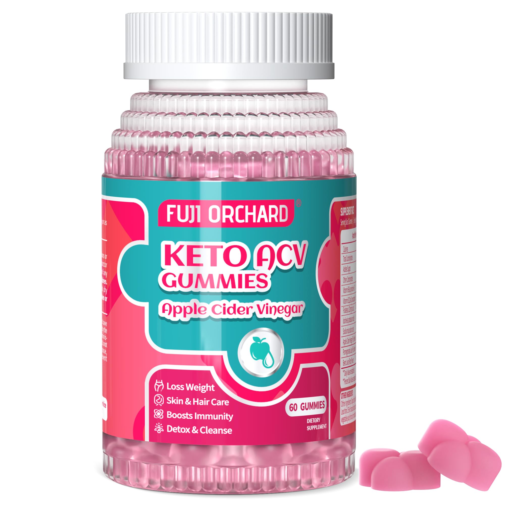 FUJI ORCHARD Keto Acv Gummies, 1500mg Keto Acv Gummies Advanced Weight Loss FUJI ORCHARDAu supplements