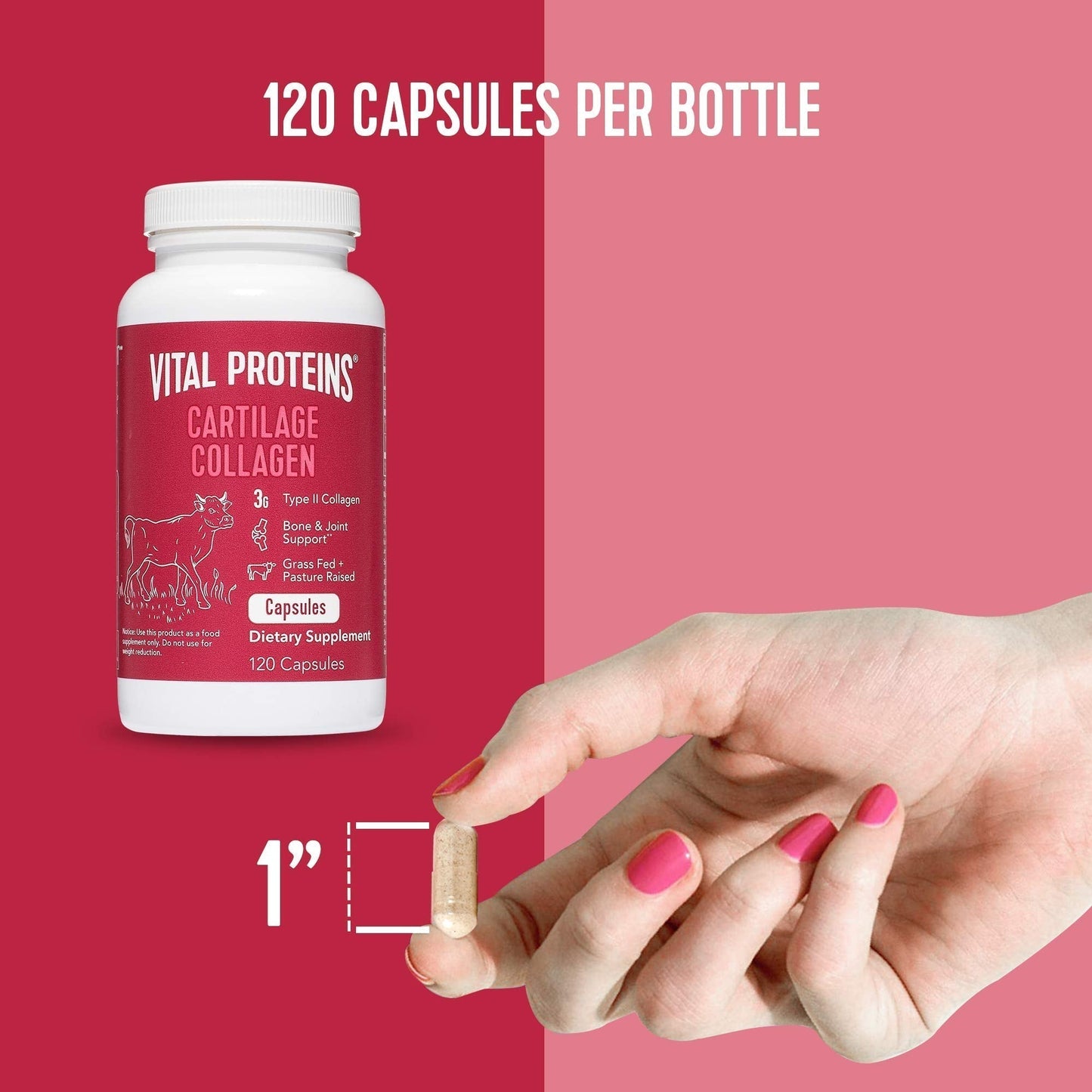 Vital Proteins Collagen Peptides Powder 19.3oz+ Collagen Pills, Type II Vital ProteinsUS supplements