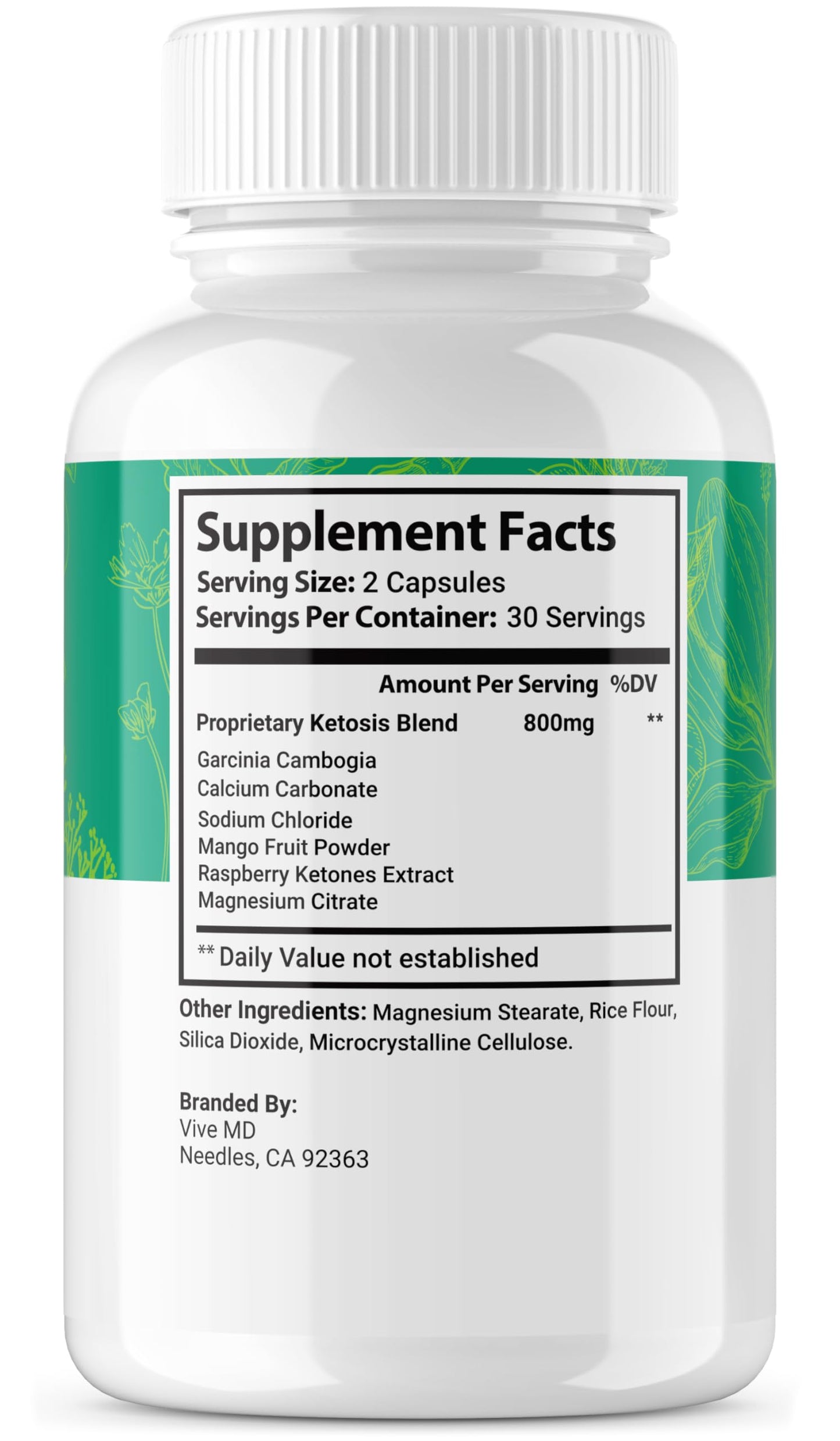 VIVE MD Puravive Premium Weight Management Capsules - Advanced Formula with 60 Non VIVE MDUS supplements