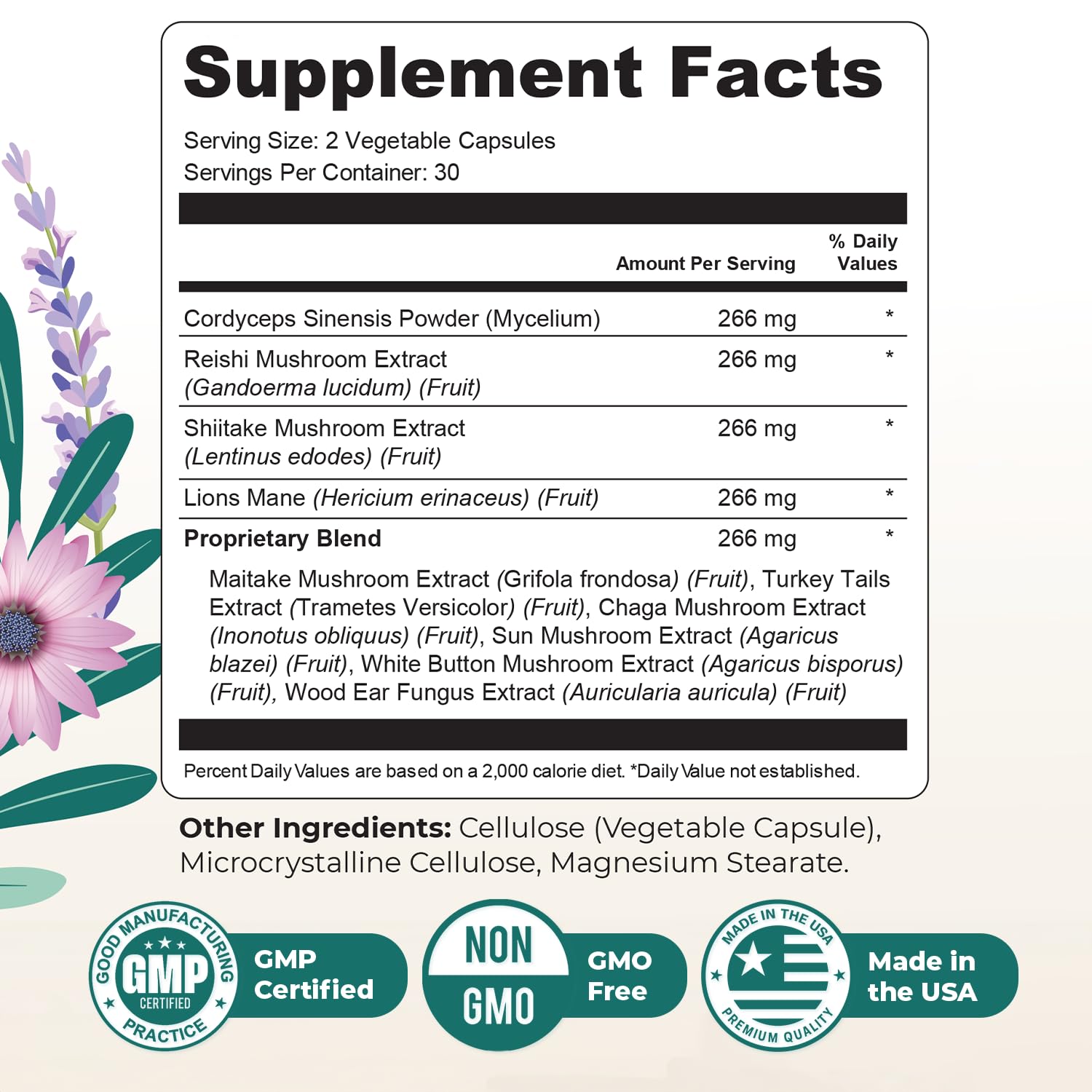 Nature’s NutriWave Menovelle Capsules for Women – Natural Daily Support Formula with Mushrooms and Botanicals – Non-GMO, Easy to Take, Made in the USA, 60 Capsules, 30 Servings, 1 Month Supply Nature’s NutriWaveAu supplements