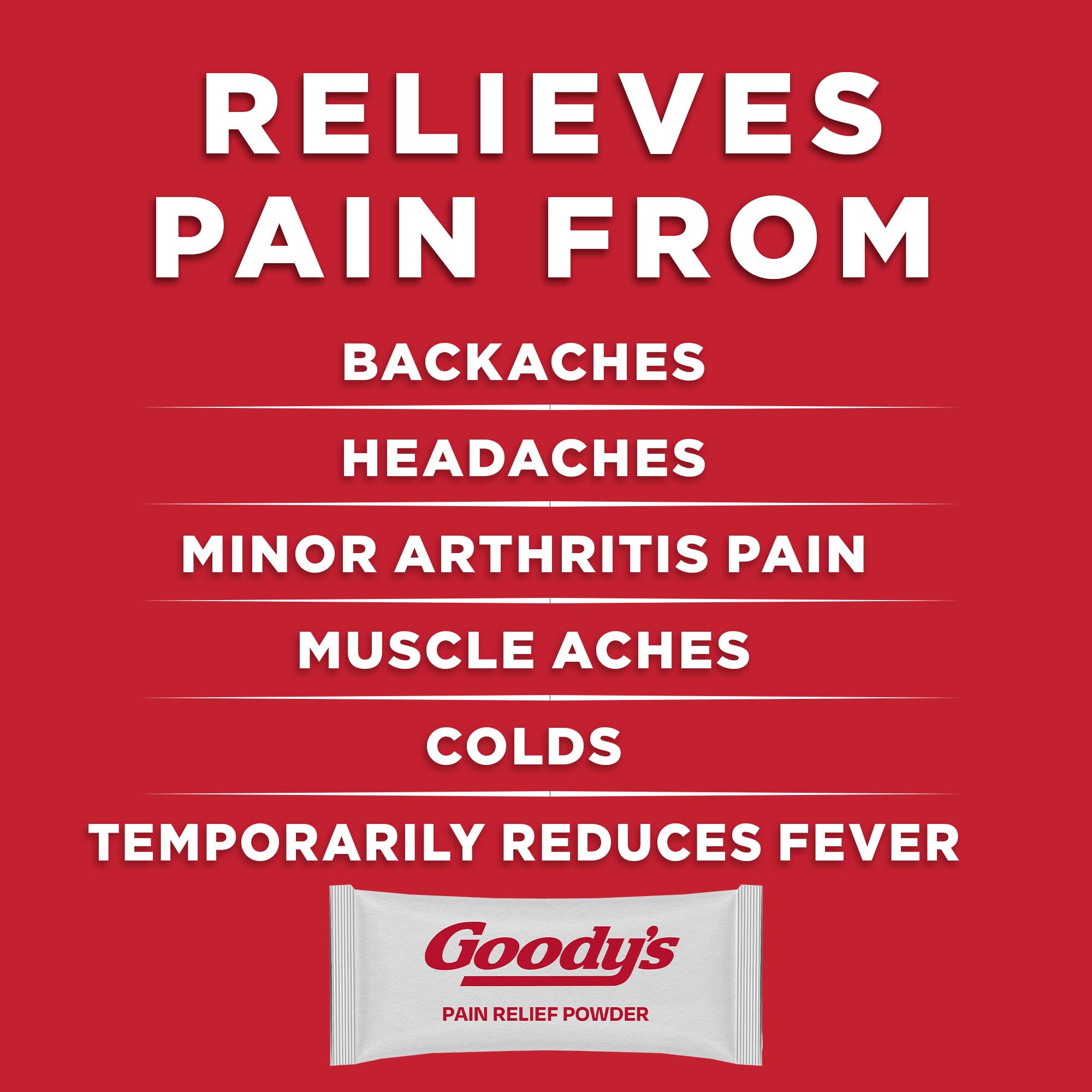 Goody's Back and Body Pain Relief Powder, 24 ct (Pack of 4) Goody'sAu supplements