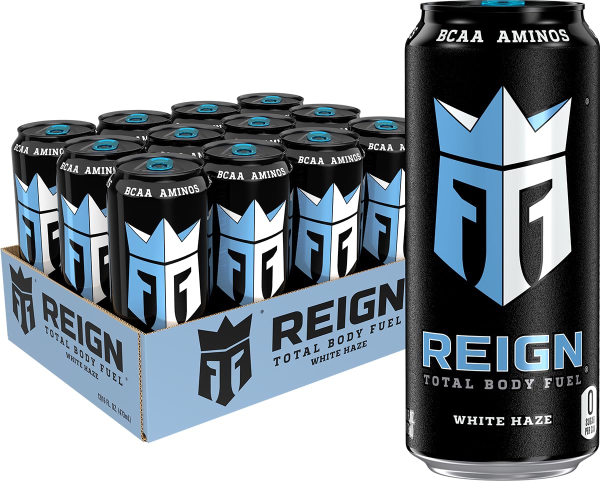 Reign Total Body Fuel, White Haze, Fitness & Performance Drink, 16 Fl Oz REIGNAu supplements