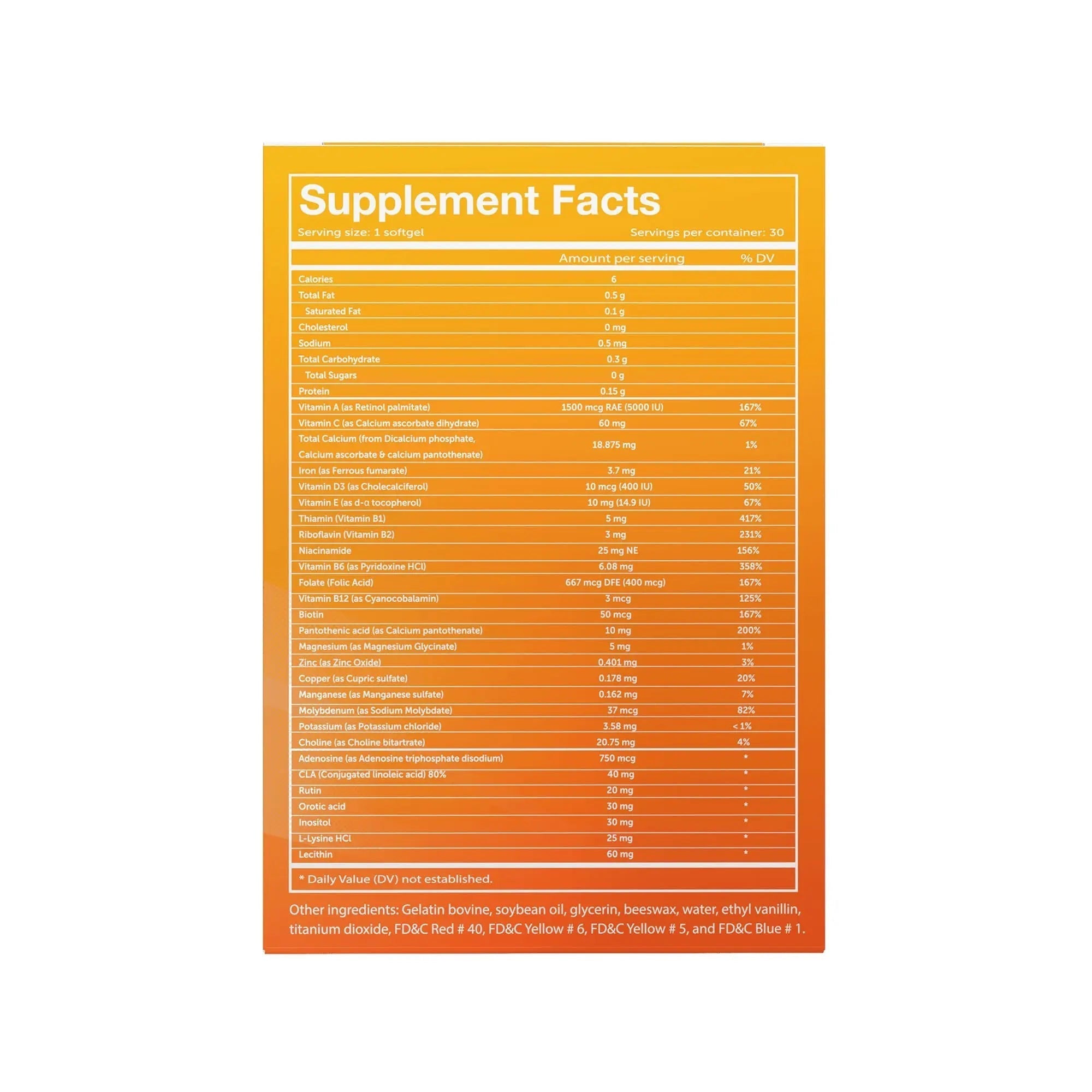 Vivioptal Multi 30 Softgels, Multivitamin & Multimineral, Gluten Free, German Formula Vivioptal VitaminsAu supplements