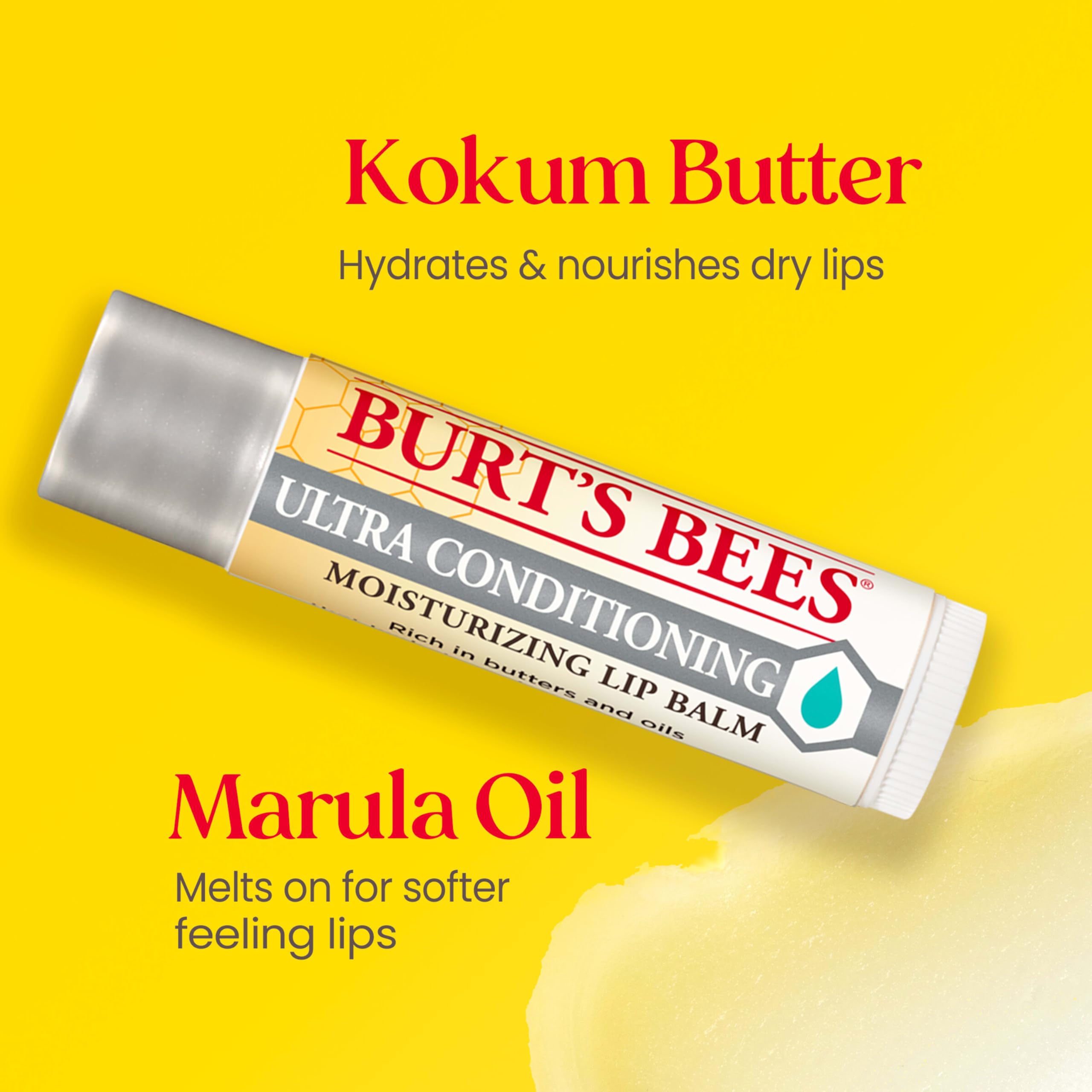 Burt's Bees Easter Basket Stuffers, Balm Bouquet Lip Balm Set, Original Beeswax, Vanilla Bean, Cucumber Mint, Coconut & Pear Pack, Natural Origin Lip Treatment, 4 Tubes, 0.15 oz. Burt's BeesAu supplements