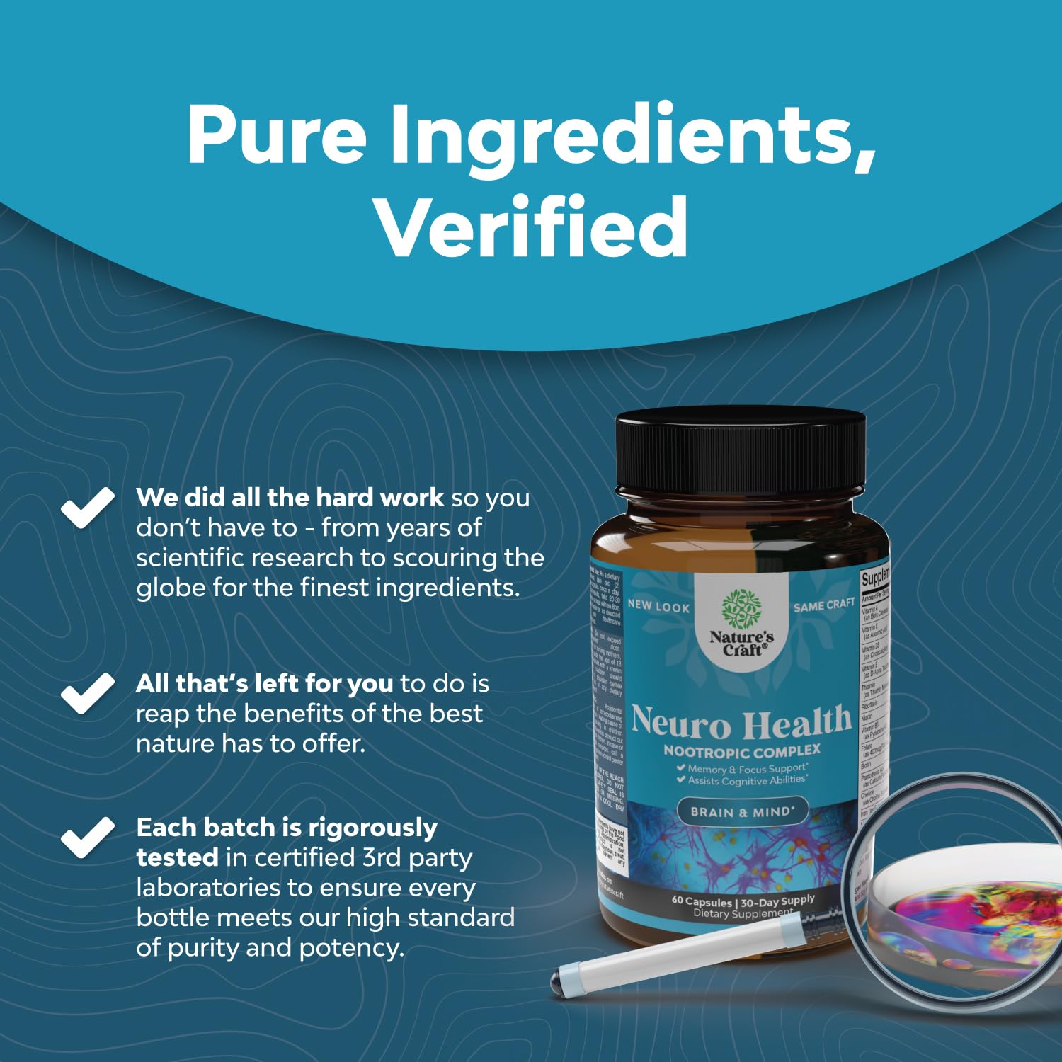 Nootropics Brain Support Supplement - Mental Focus Nootropic Memory Supplement Huntington LabsAu supplements