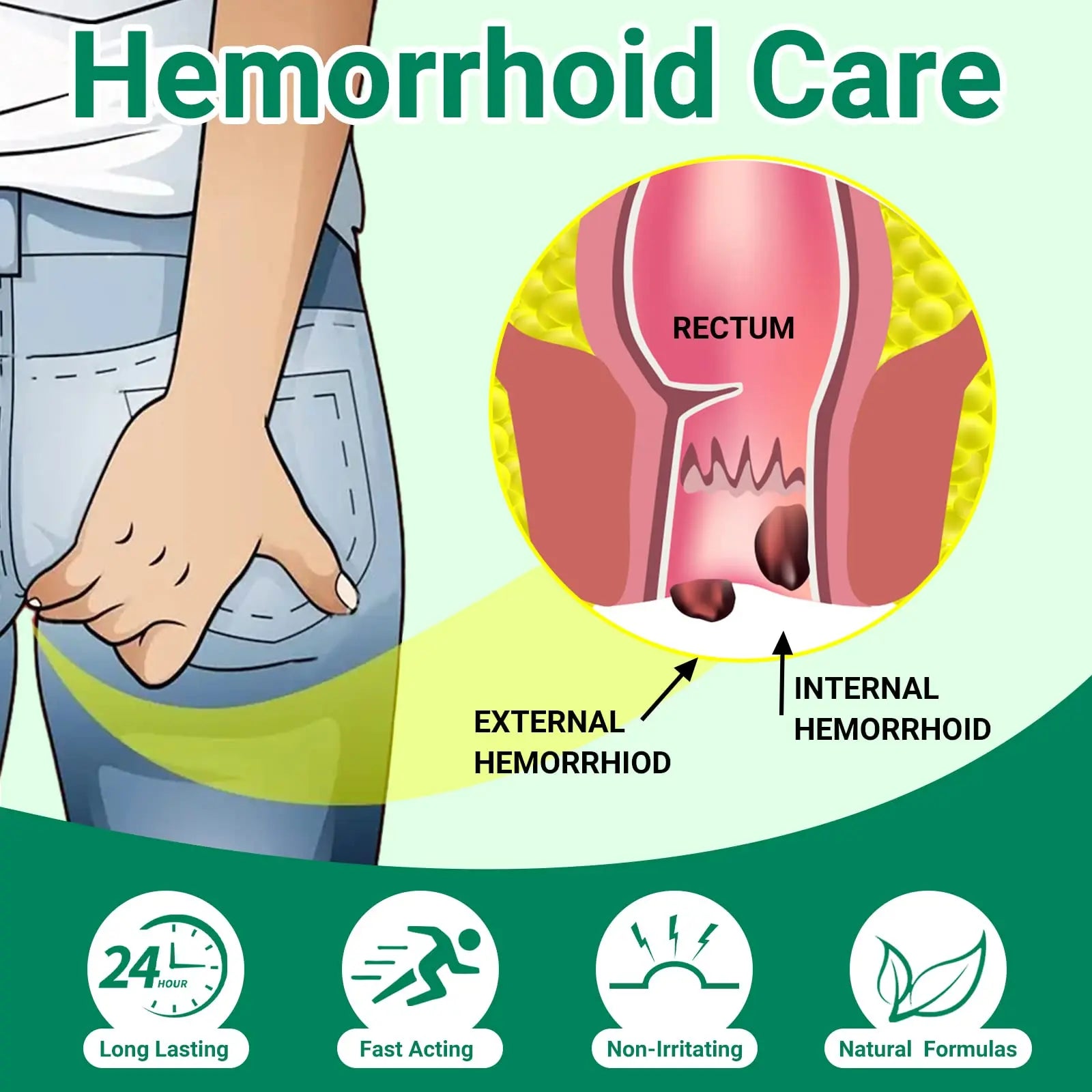 Hemorrhoid Treatment Ointment, Maximum Strength Treatment & Fast Relief for Pain, Itching, Burning, Swelling, Fissure, Bleeding, Discomfort, Long-Lasting Internal & External Hemorrhoid Cream, (2-Pack) LMNOOPAu supplements