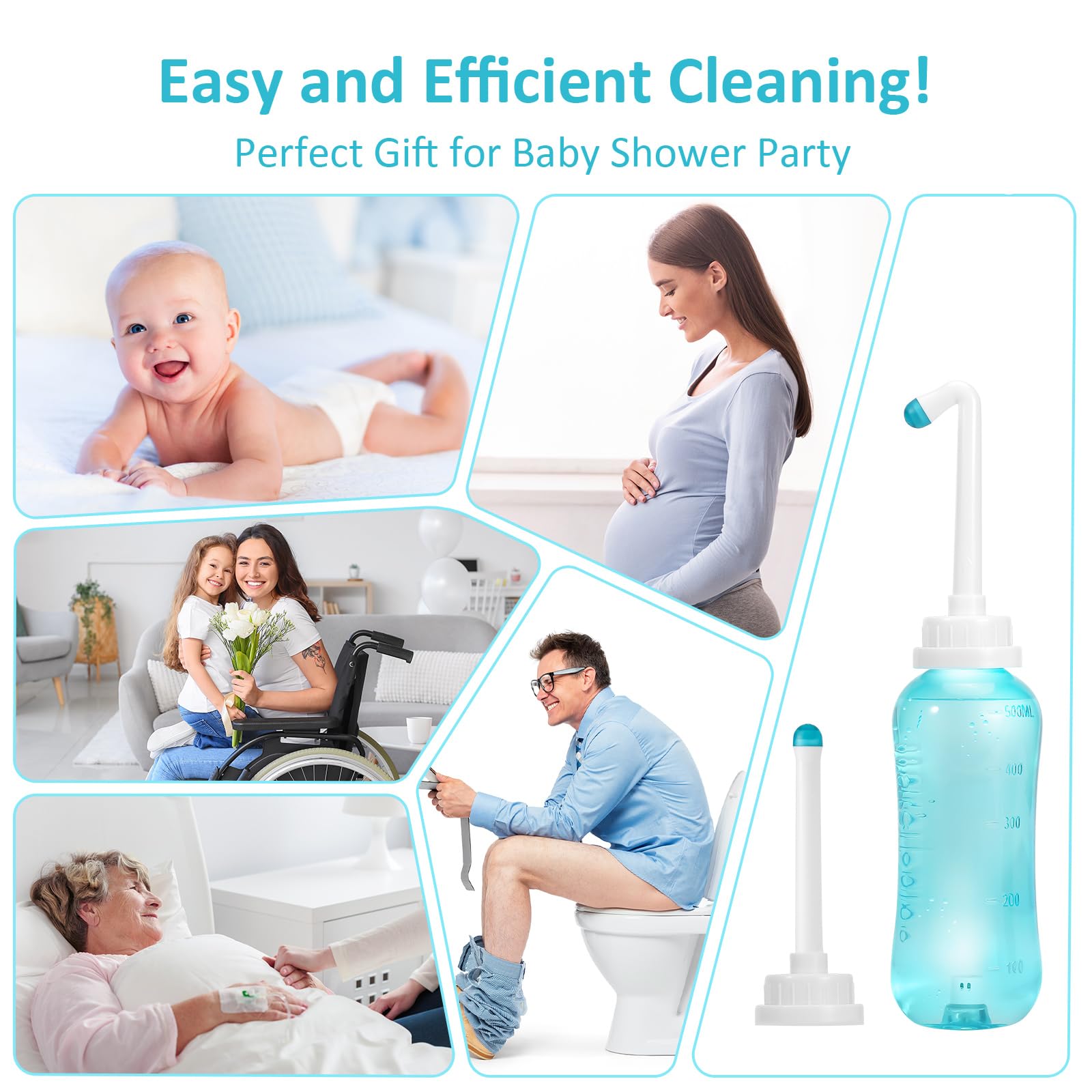Peri Bottle Zitrads, Squeeze-Free Portable Bidet for Postpartum Essentials, Peri Bottles ZitradsAu supplements