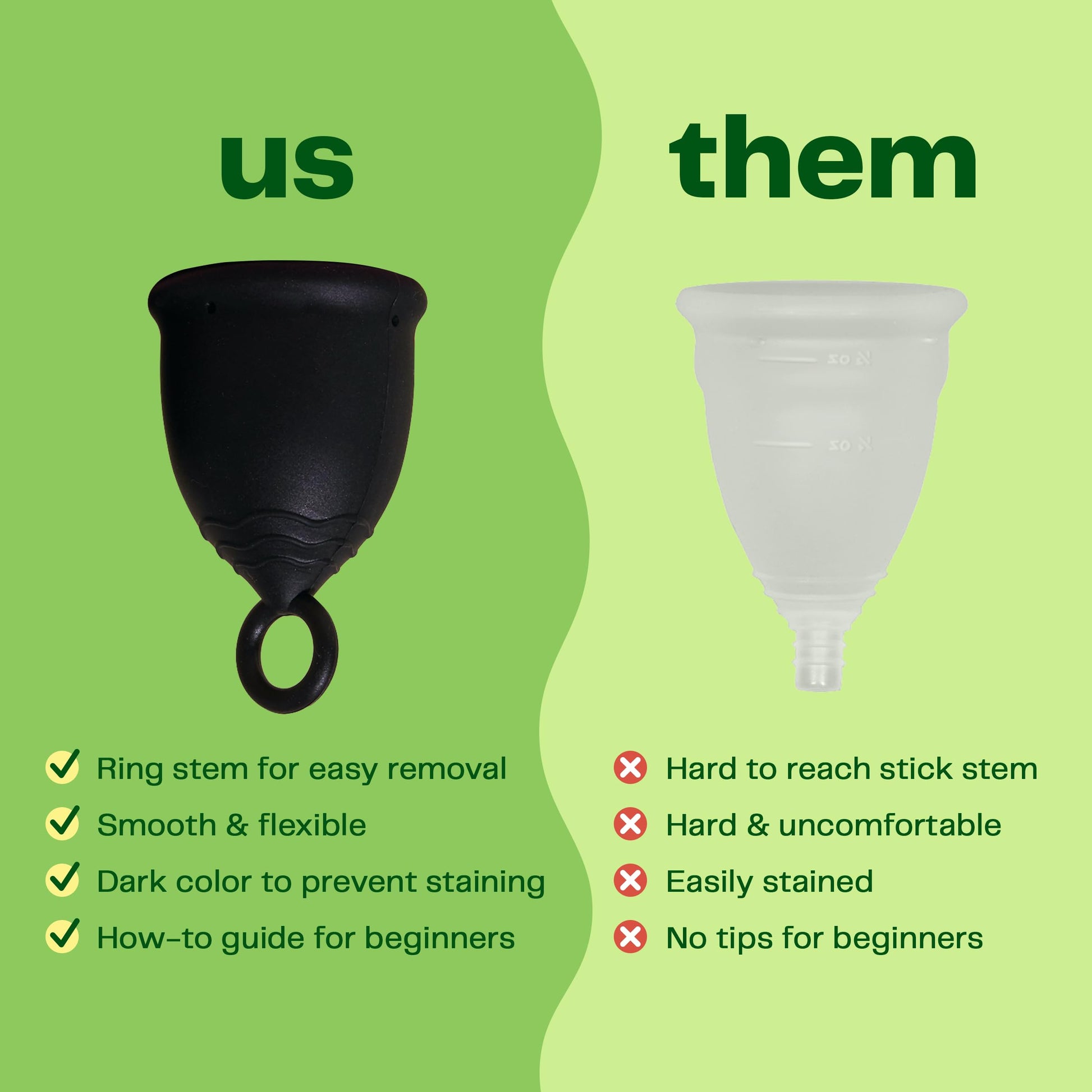 Viv for Your V Menstrual Cup | Extra Small | Safe, Comfortable, Alternative to Tampons and Pads VIV FOR YOUR V.Au supplements