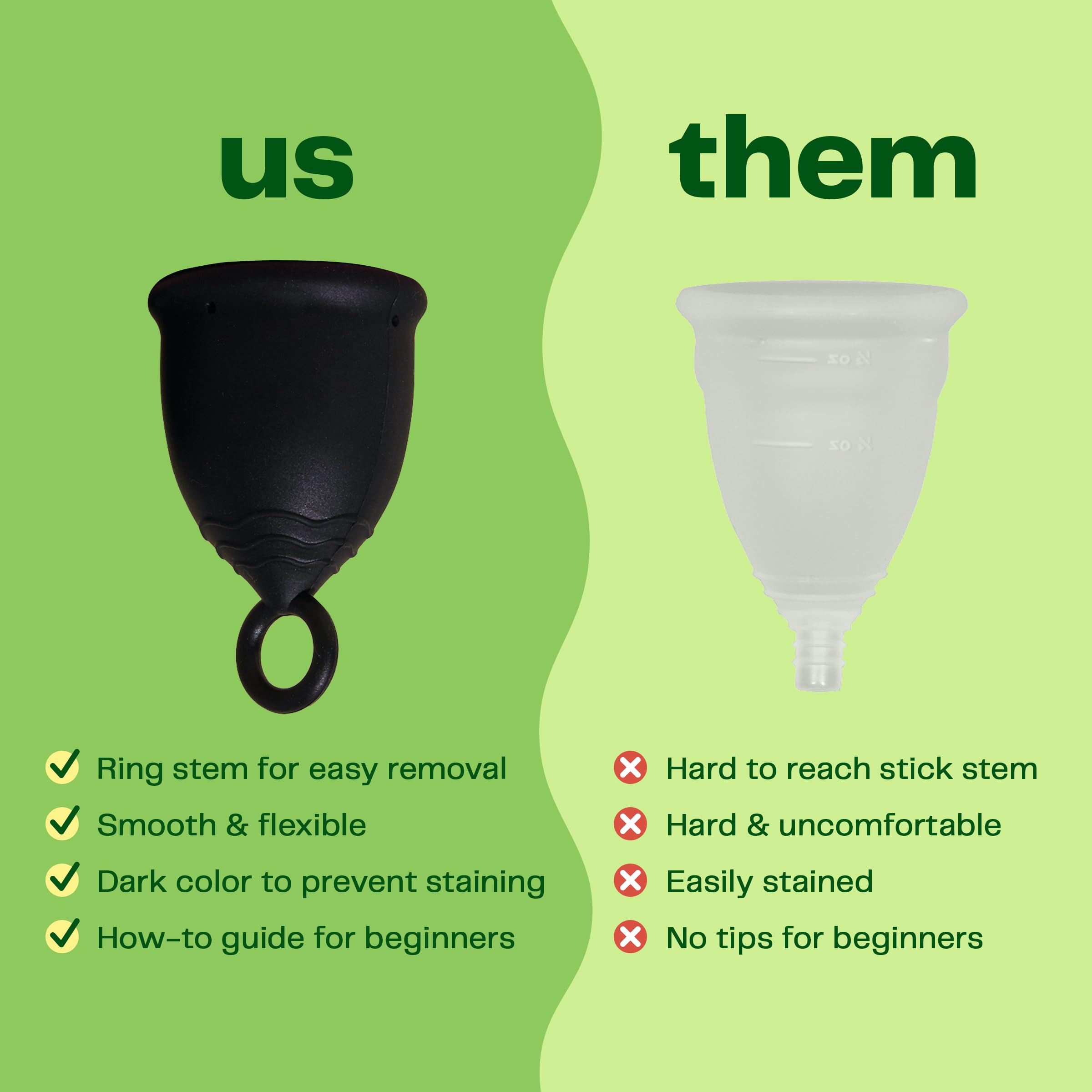 Viv for Your V Menstrual Cup | Extra Small | Safe, Comfortable, Alternative to Tampons and Pads VIV FOR YOUR V.Au supplements
