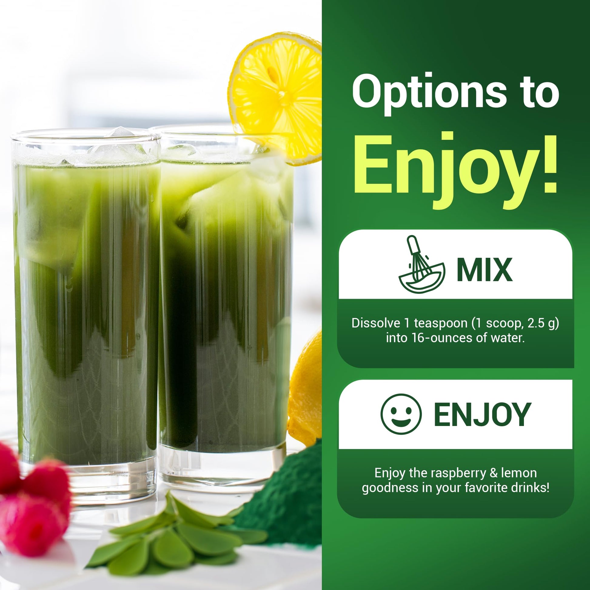 Dr. Berg's (Veggie Solution) Organic Super Greens Powder w/Spirulina - Raw Green Dr. Berg NutritionalsUS supplements