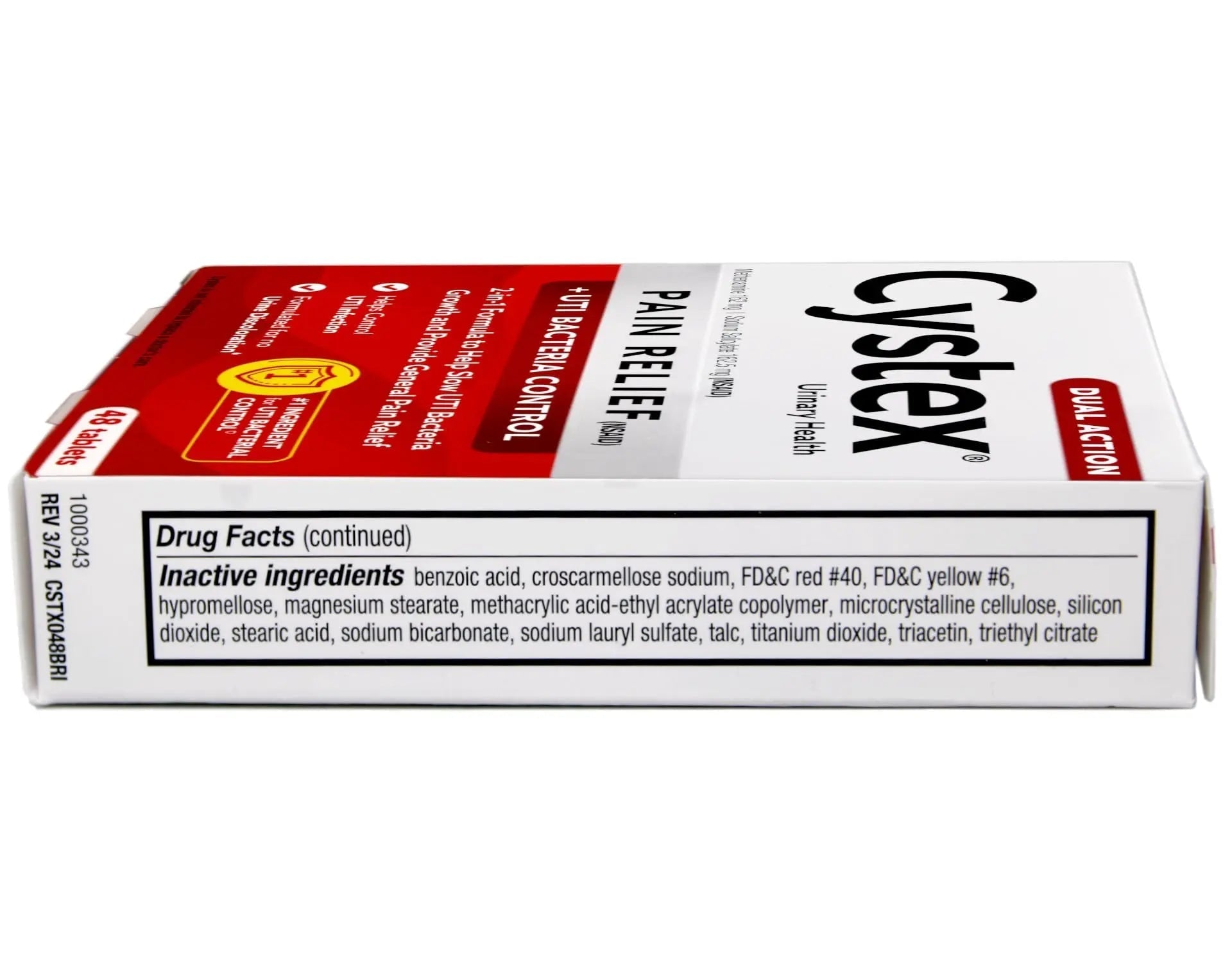 Cystex Plus Urinary Pain Relief Tablets 48 Tablets CystexAu supplements