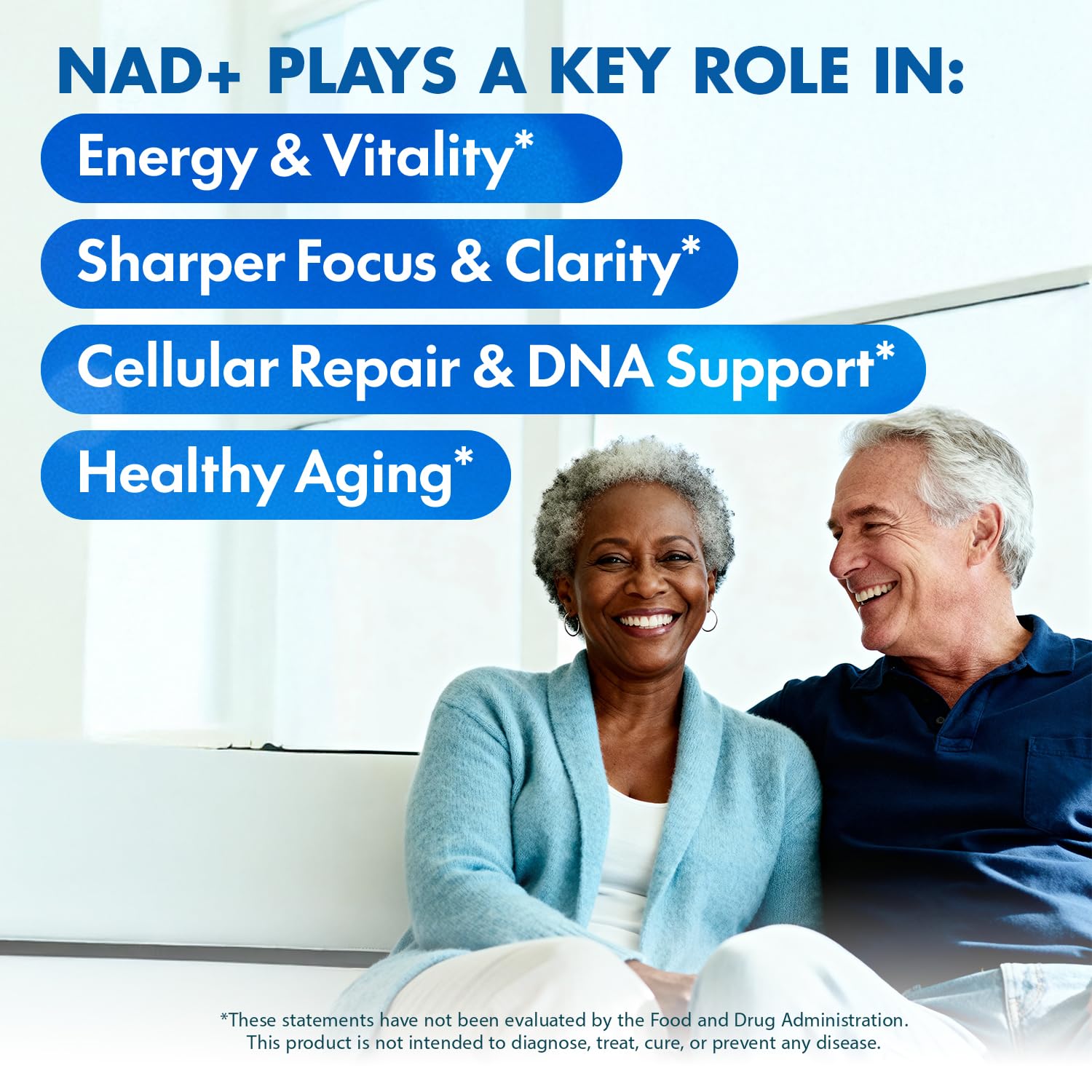 Blue Haven Rx NAD+ Supplement - NMN Alternative with Liposomal NAD+, Trans Resveratrol, Manganese, Apigenin Plus Pterostilbene for Women and Men, Anti Aging Support Blue Haven RxAu supplements