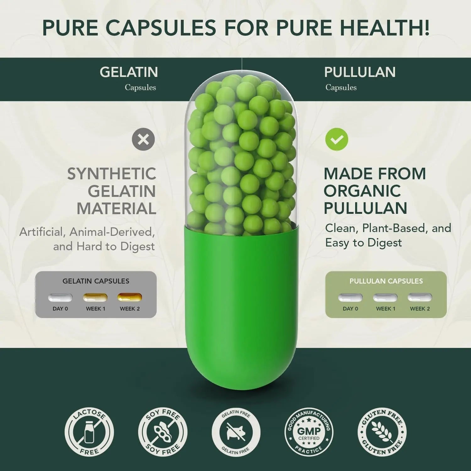 40 Plus Multivitamin for Women & Men with Vitamin A, D, B6, B12, E, Zinc, Magnesium, Calcium - Vegan, Gluten Free Elements of LIfeAu supplements