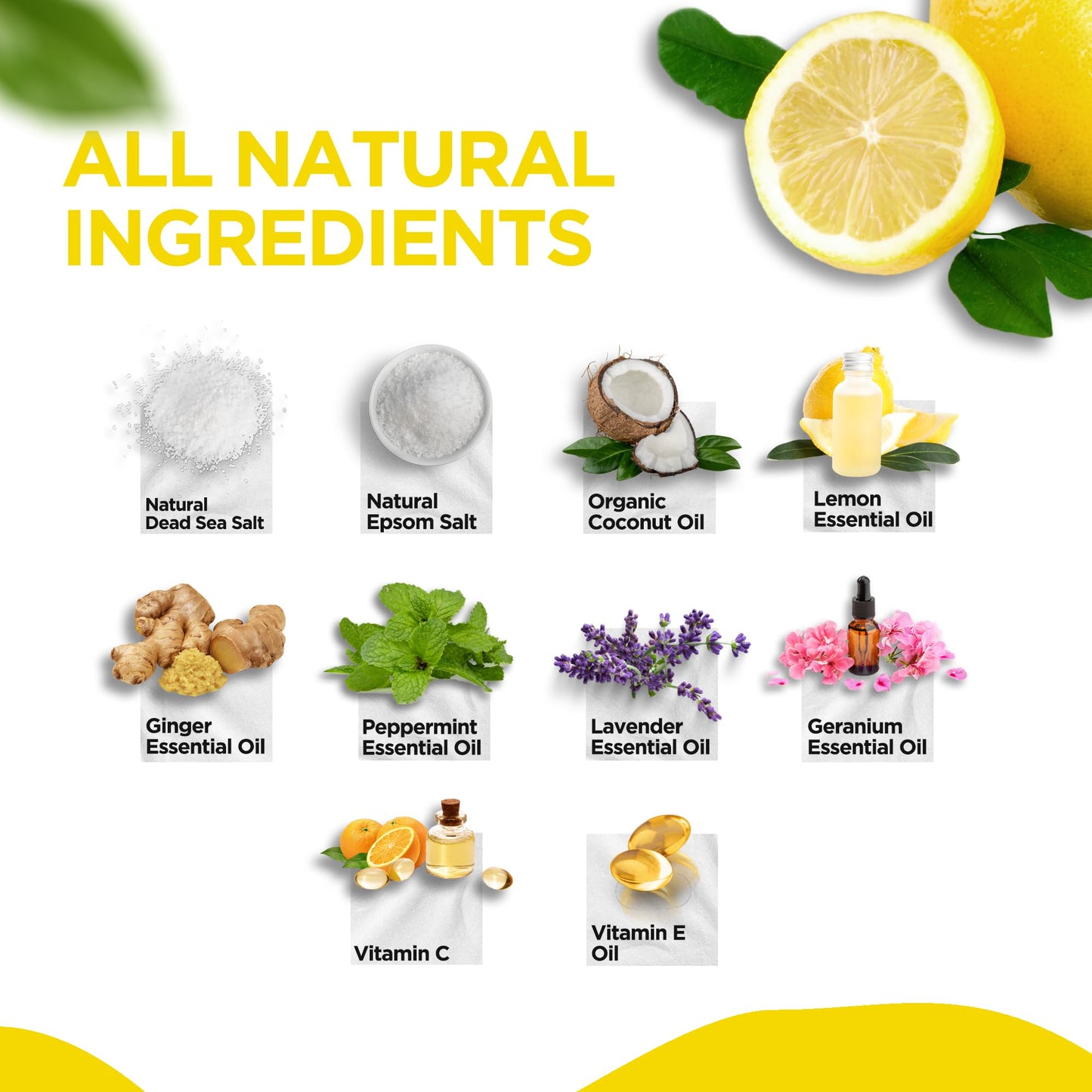 Citrus Detox Foot Soak with Epsom Salt - for Foot Callus, Immune Boost, Damaged Toenail DAILY REMEDYUS supplements