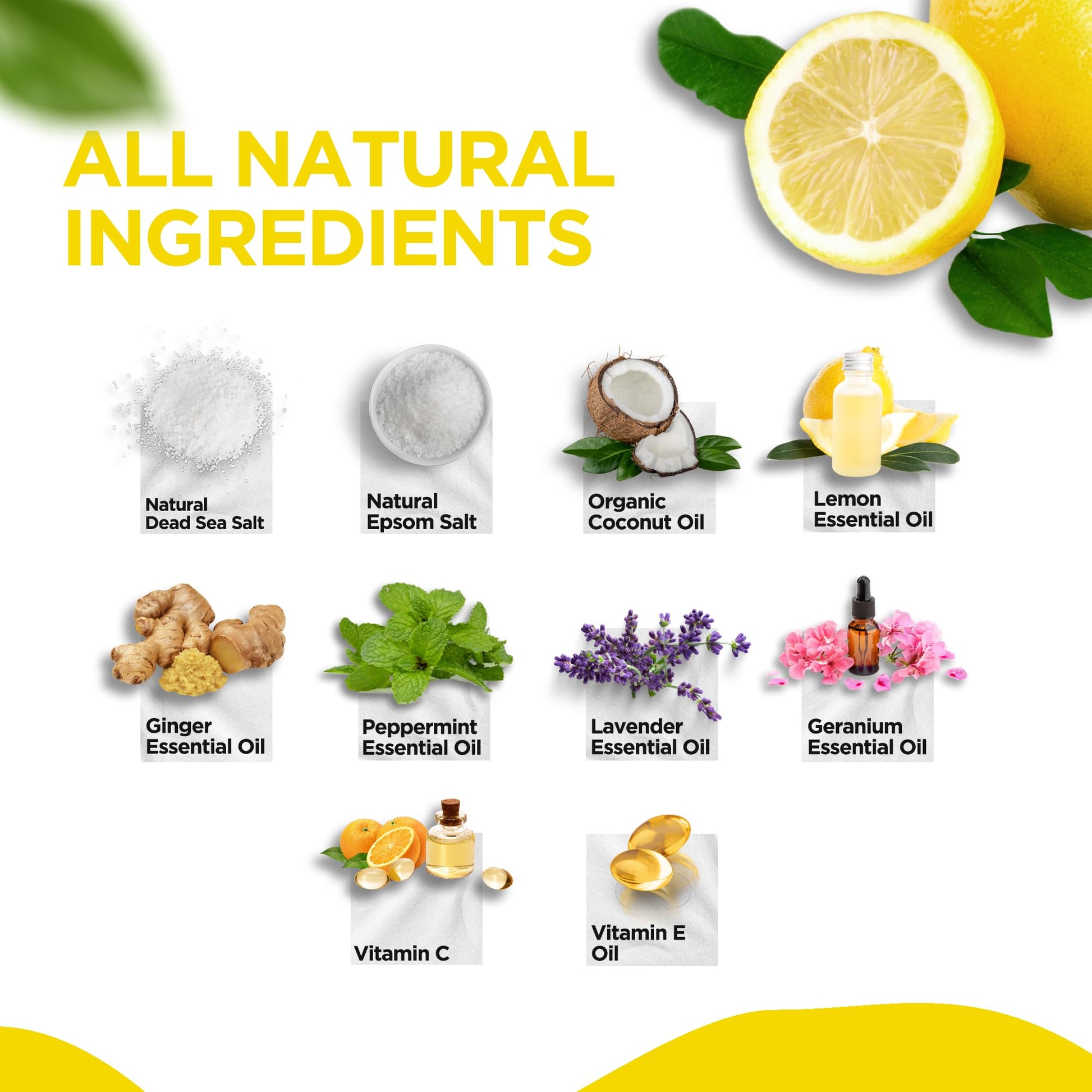 Citrus Detox Foot Soak with Epsom Salt - for Foot Callus, Immune Boost, Damaged Toenail DAILY REMEDYUS supplements