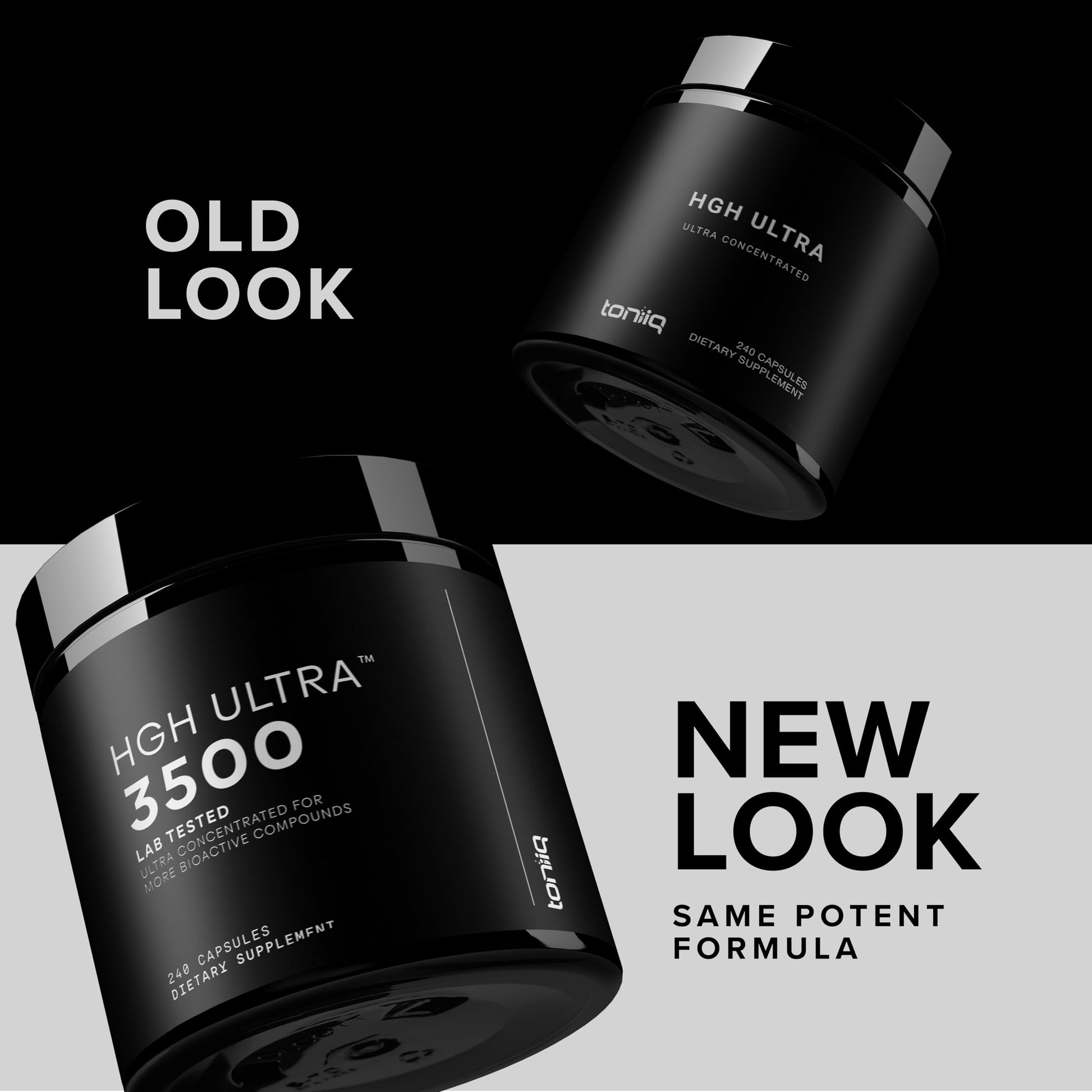 HGH Supplements for Men & Women (240 Count) 3,550mg+ Support Muscle Growth & Healthy Levels of Human Growth Hormone for Men, with High-Purity Arginine, Ornithine, Lysine, Tribulus, and Ashwagandha TQ ToniiqAu supplements