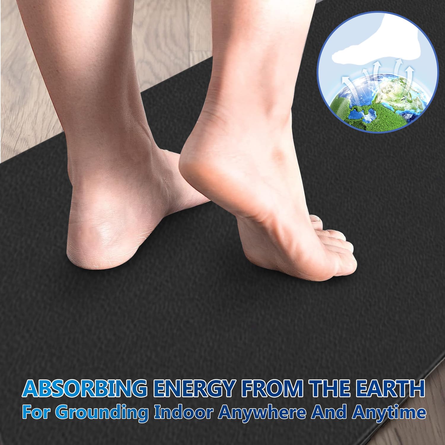 Grounding Mat for Bed, Desk, Floor, Grounding Pad for Better Sleep, Health, Pain Relief, Grounding Mat MEIMINGAu supplements