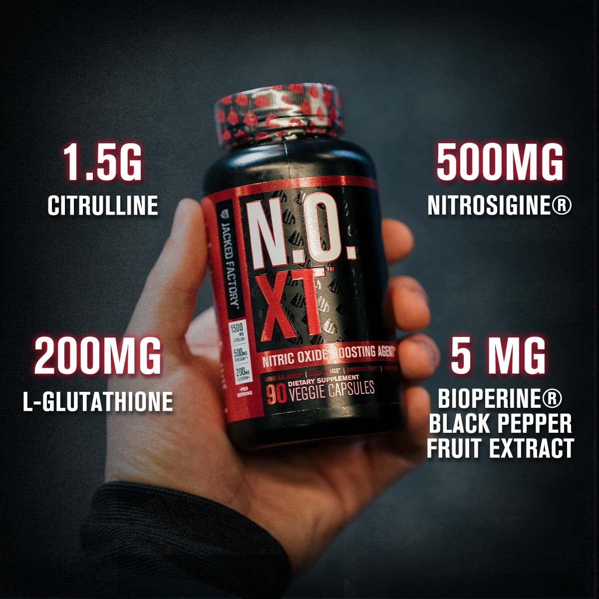 Jacked Factory AM & PM Muscle Building Stack - N.O. XT, Build XT, & Build PM Jacked FactoryAu supplements