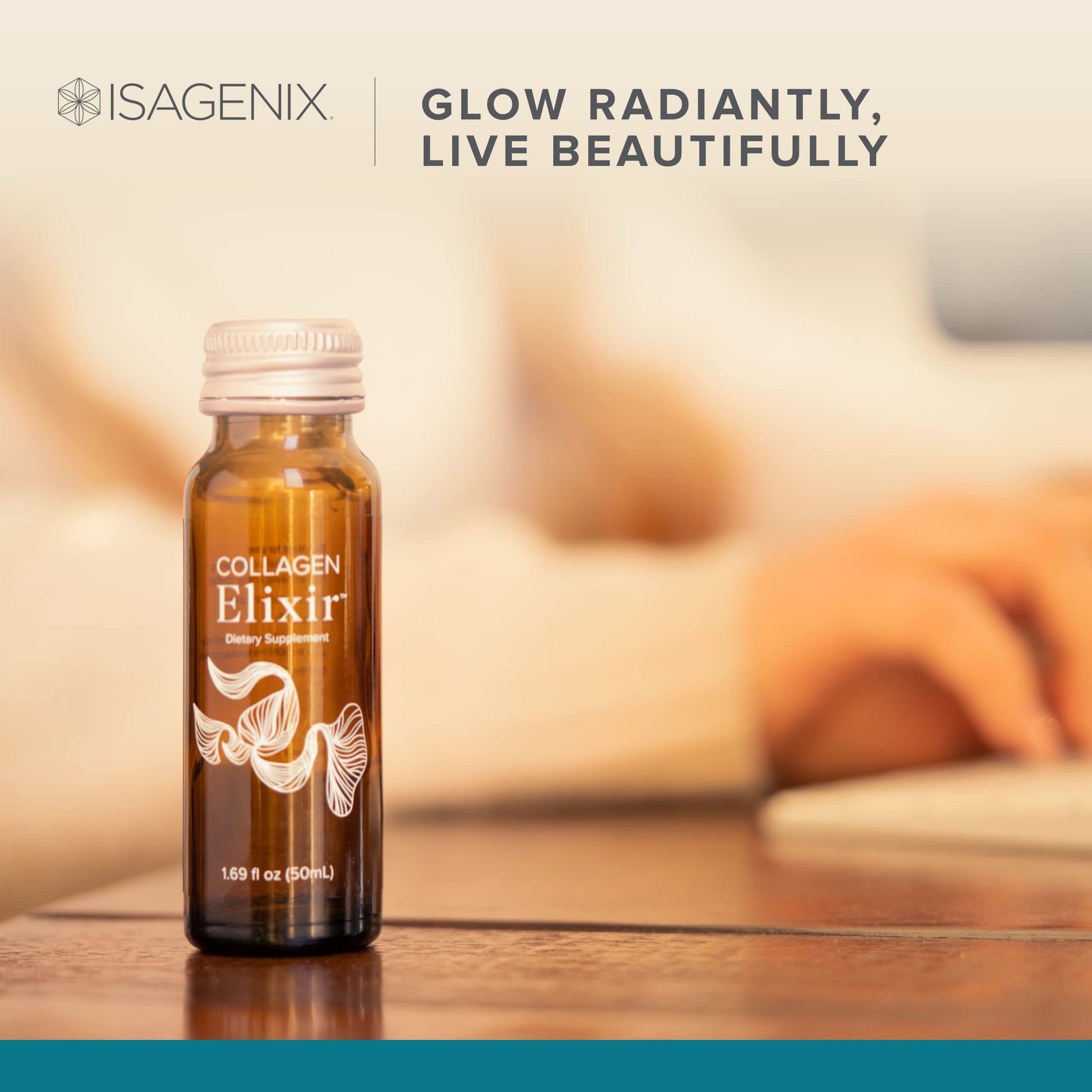 Isagenix Collagen Elixir - Collagen Drink with Marine Collagen Peptides - Liquid Collagen IsagenixUS supplements