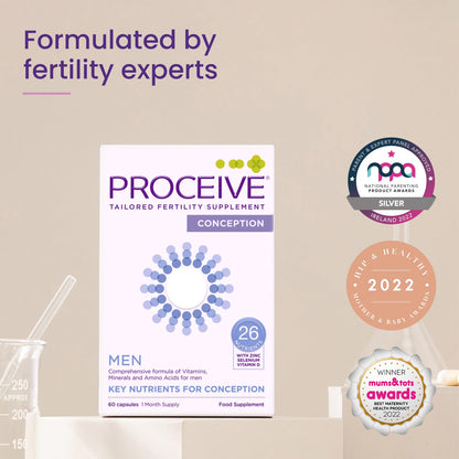 Proceive® Men Fertility Supplement for Conception - Vitamins & Minerals for Men Trying ProceiveUS supplements