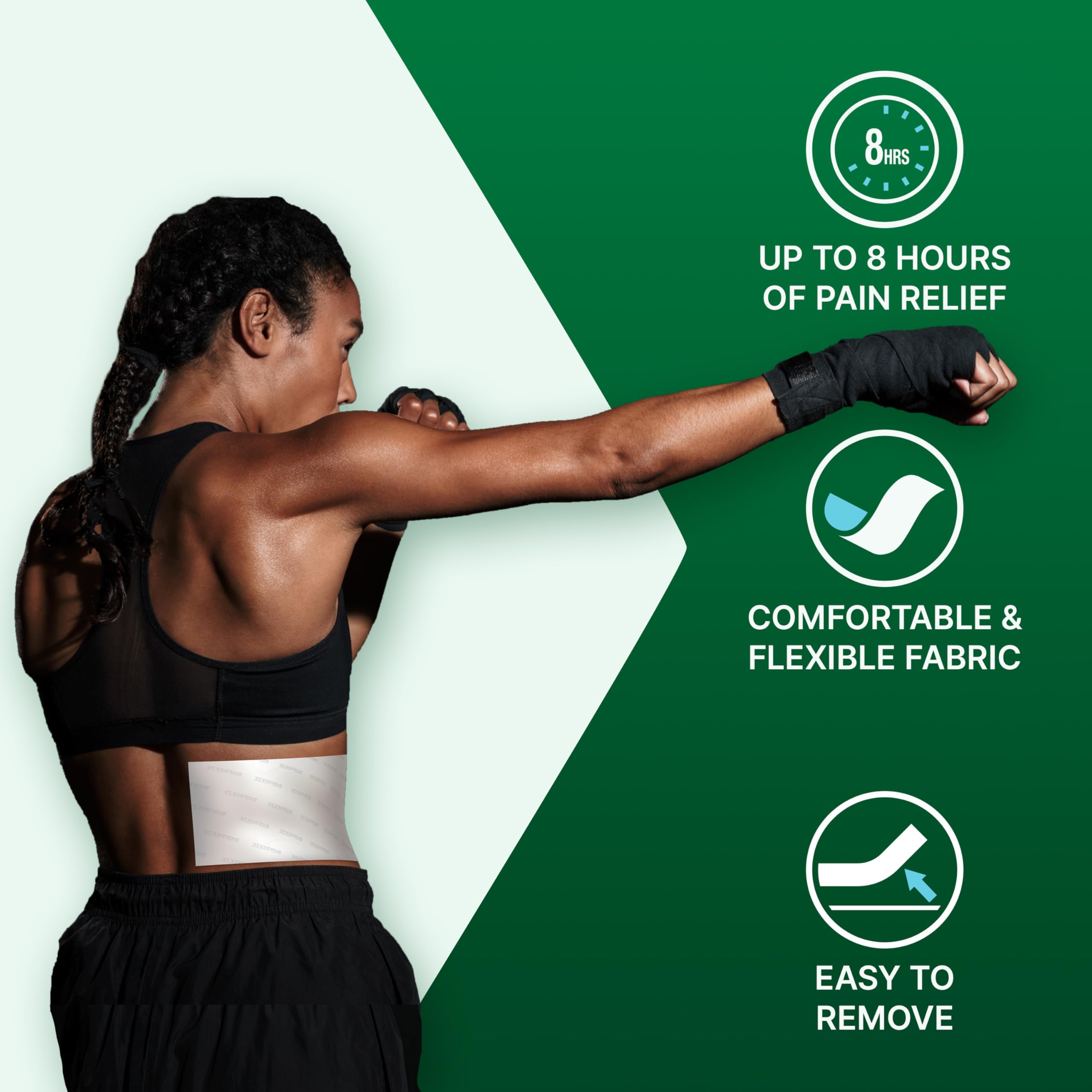 Biofreeze Menthol Pain Relieving Patches (5 Patches Per Box) Up To 8 Hours Of Pain Relief From Sore Muscles, Arthritis, Backaches, Spains, Bruises, Strains And Joint Pain (Package May Vary) BiofreezeAu supplements