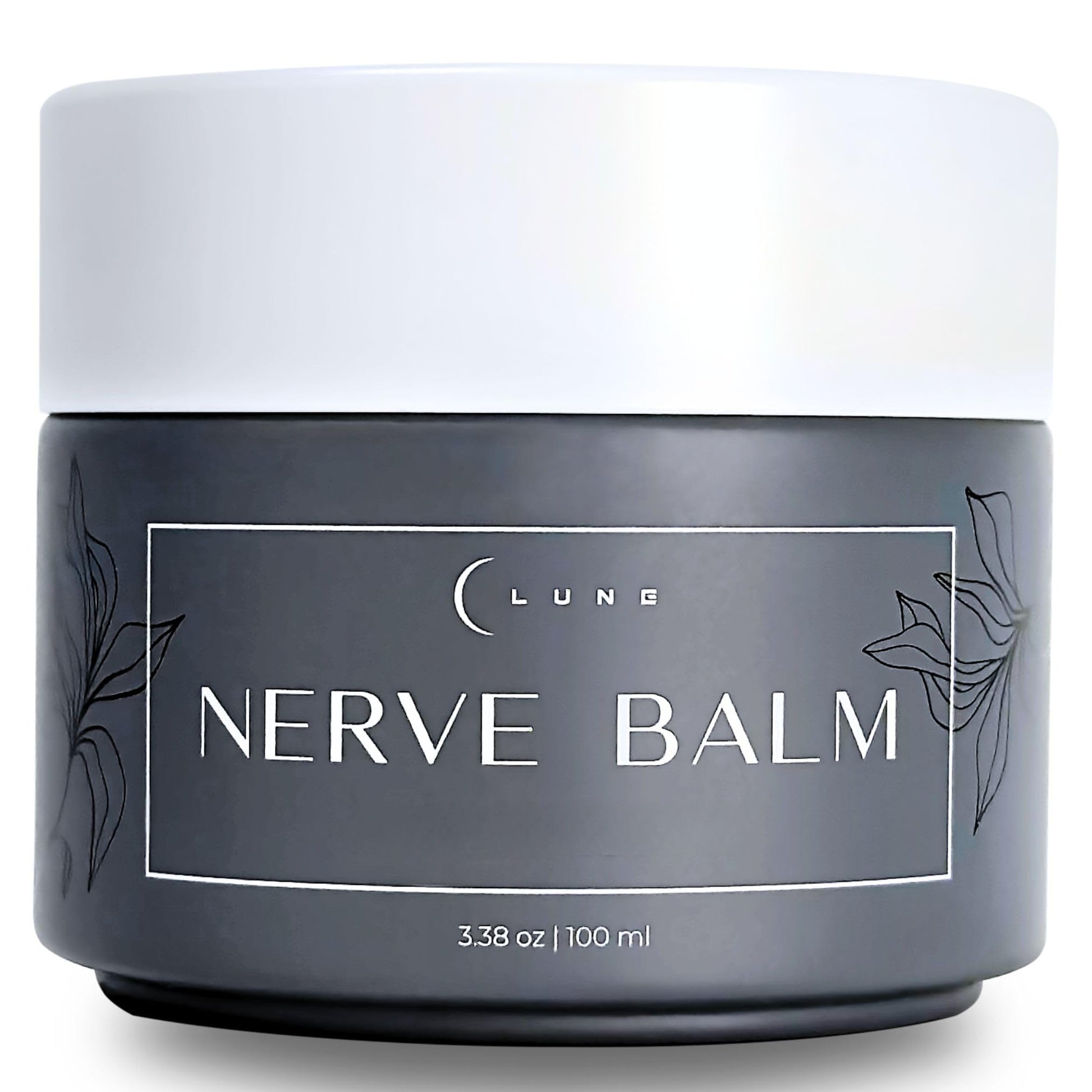 Lune Nerve Balm – Neuropathy Cream for Burning, Tingling & Numbness in Feet & Hands | Natural Nerve Pain Relief Cream with Arnica, Vitamin B6 & Magnesium | 3.4 oz LuneAu supplements