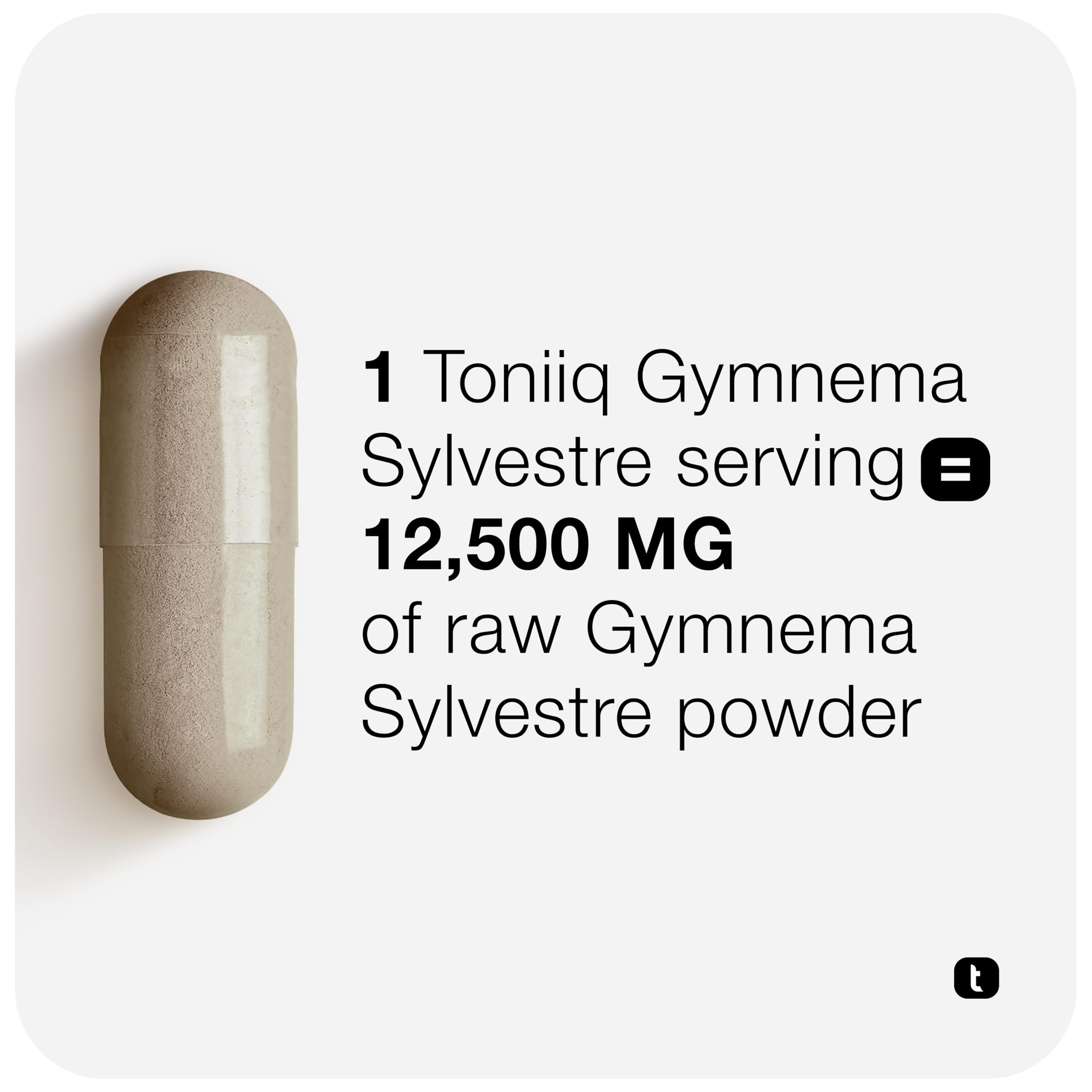 Toniiq Gymnema Sylvestre – Ultra High Potency 25:1 Extract Standardized to 75% Gymnemic Acids – 500mg Clinical Dose – Triple-Tested Purity – 120 Vegan Capsules ToniiqAu supplements