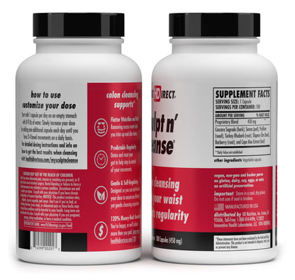 HEALTH DIRECT Sculpt n' Cleanse - Herbal Colon Cleanse for Digestive Health & Regularity HEALTH DIRECTUS supplements