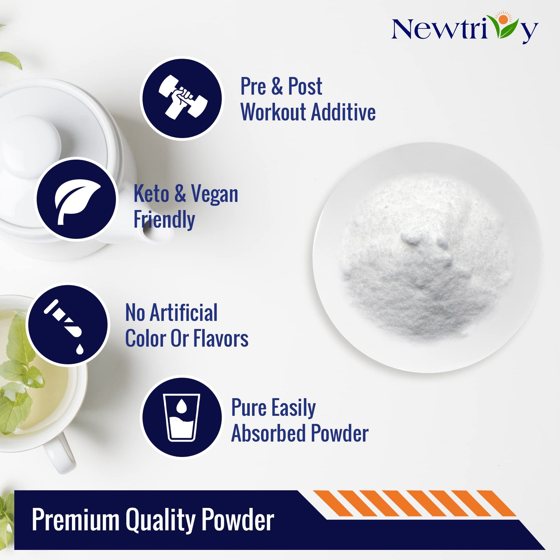 Creatine Monohydrate,Micronized, Pure,Unflavored,280g (9.8oz) NewtrivyAu supplements