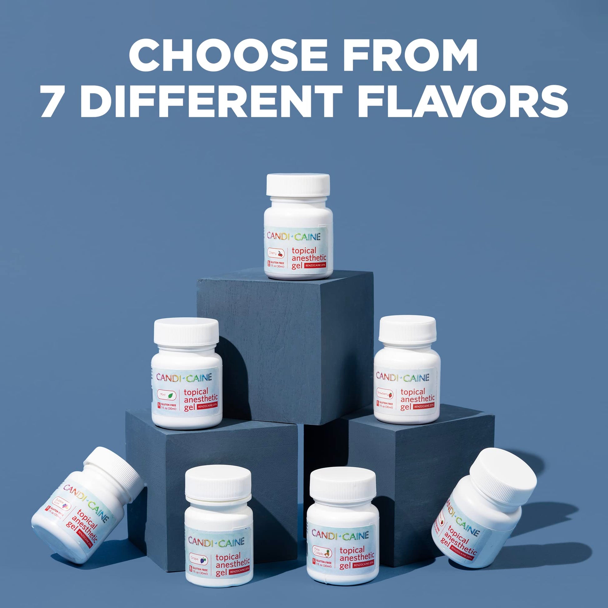 The Essentials Dynamic Dental Candi Caine, Topical Anesthetic Gel, 1 oz, Strawberry Flavor The EssentialsAu supplements