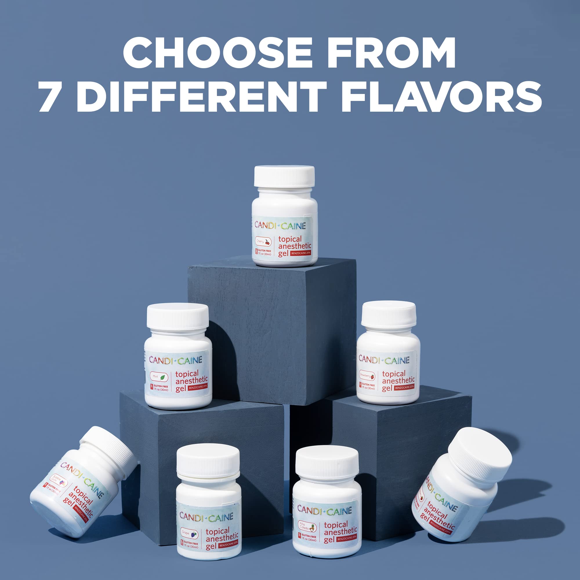 The Essentials Dynamic Dental Candi Caine, Topical Anesthetic Gel, 1 oz, Strawberry Flavor The EssentialsAu supplements