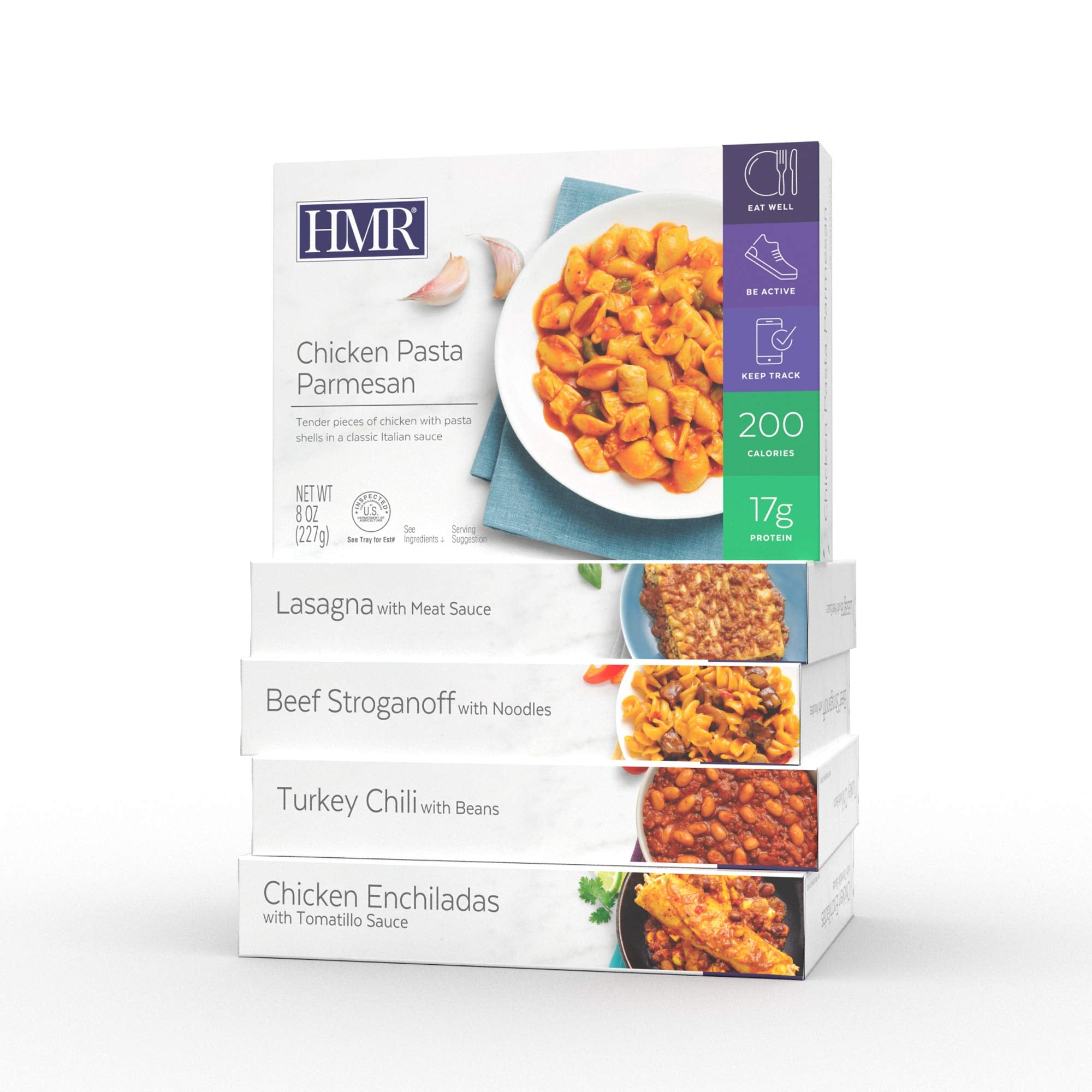 HMR Top 5 Entrée Pack | Pre-packaged Lunch or Dinner to Support Weight Loss | Pack of 5 HMRUS supplements