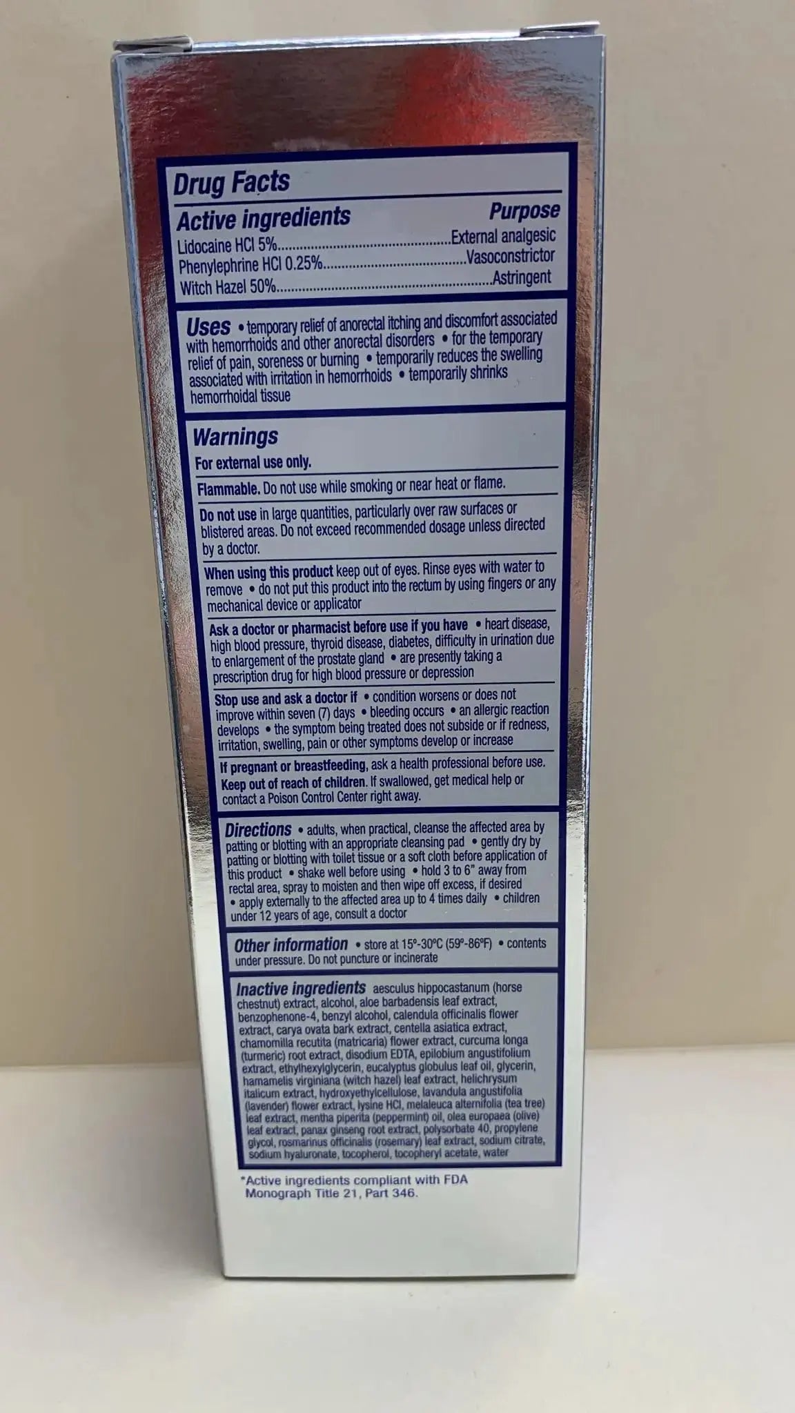 Doctor Butler's Advanced Relief Hemorrhoid Spray – Advanced Relief Hemorrhoid Treatment Spray with Witch Hazel to Help with Sensitive Skin, Itch Relief, and Swelling Relief* (5oz) Doctor Butler'sAu supplements