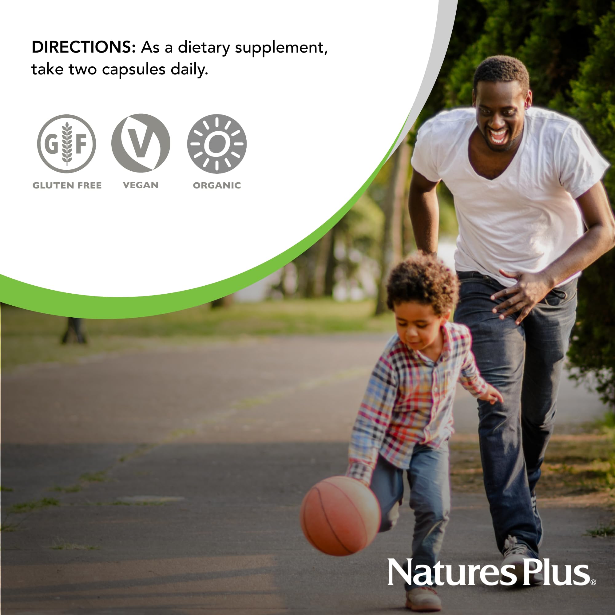 NaturesPlus Source of Life Garden Vitamin C - 60 Capsules - Immune System Support - USDA Certified Organic, Non-GMO, Vegan, Gluten Free - 30 Servings NaturesPlusAu supplements